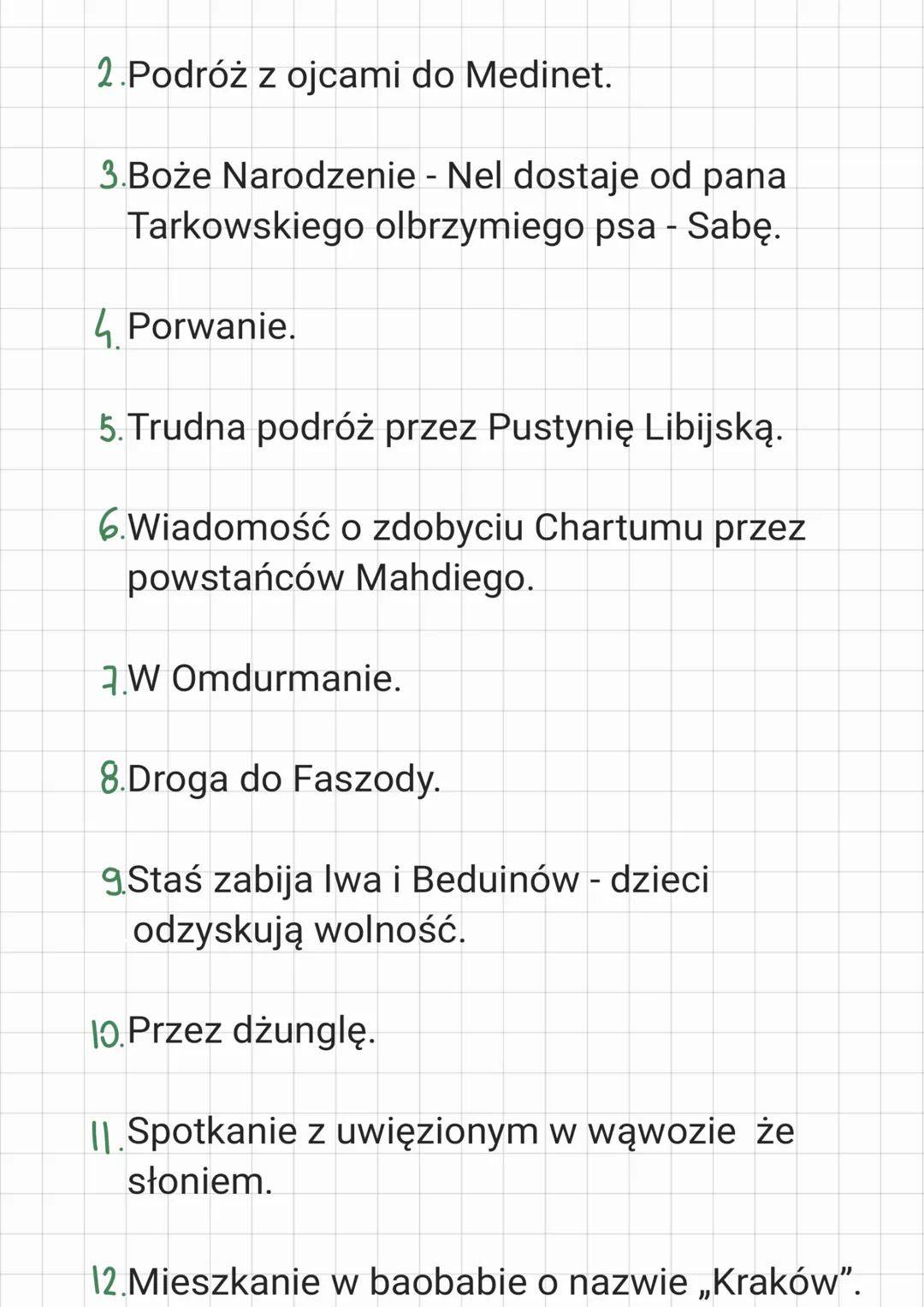 Opracowanie lekting
•1 pustyni spusuzy H. Sienkievicz
115
•
★ Gras akcji: Koniec XIX w.
★ Miejsce akcji: Afryka
Bohaterove
★Staś Tarkowski -