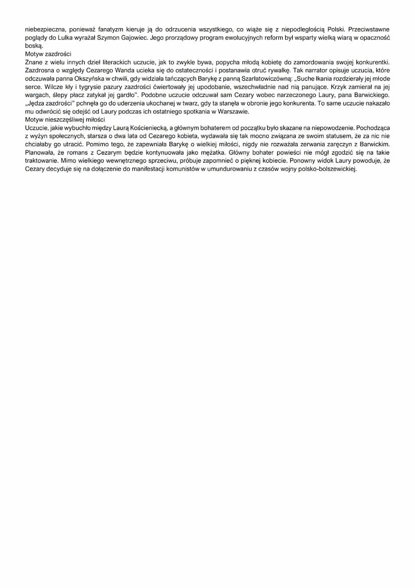DWUDZIESTOLECIE MIĘDZYWOJENNE
1.
"Zrzućmy z ramion płaszcz Konrada" - neoromantycy, poruszający tematykę wojenną, "I zacznijmy wreszcie żyć"