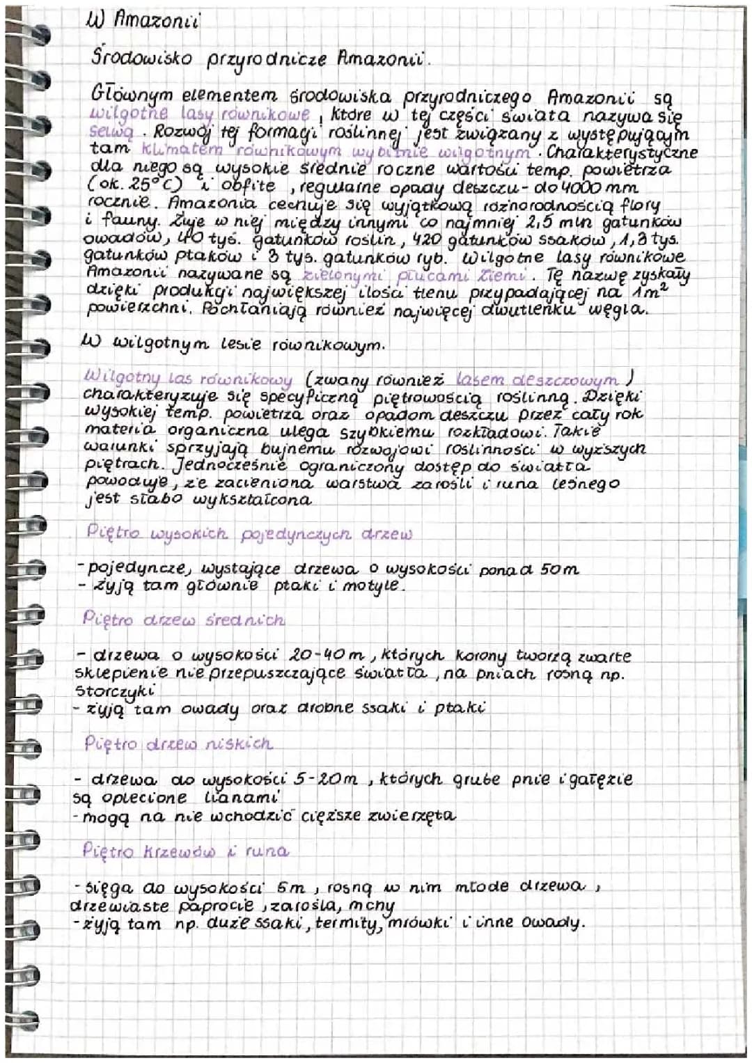 Geografia - W Amazonii, cz.1