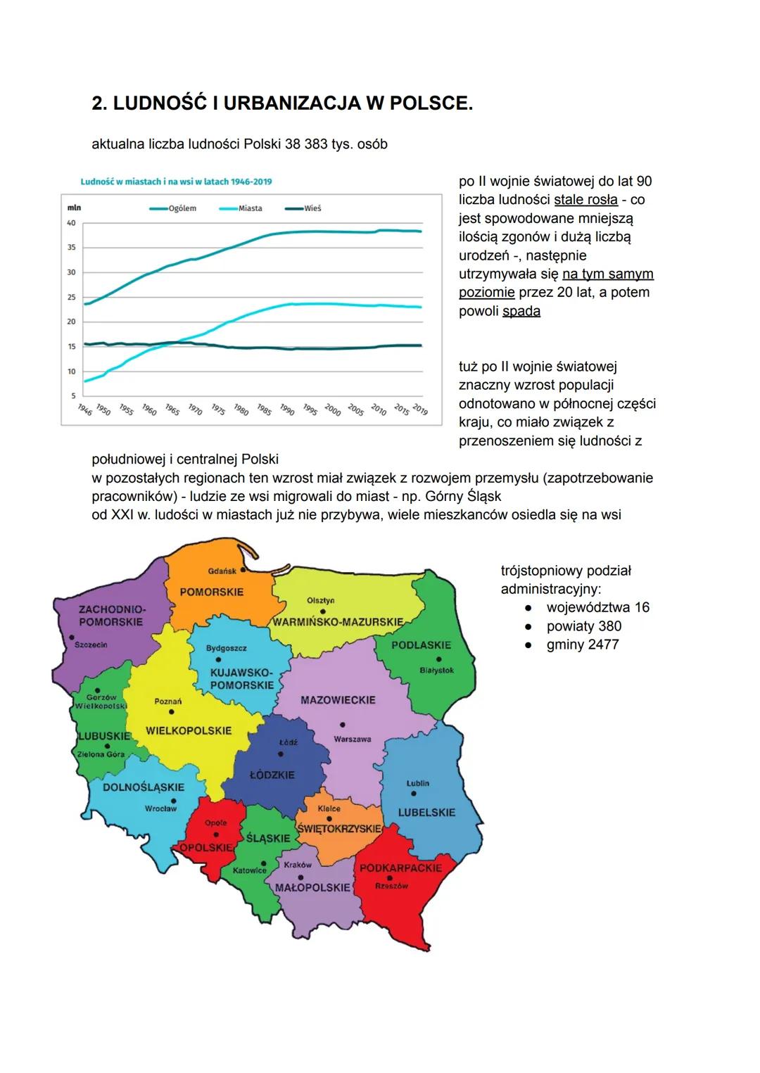 1. ZRÓŻNICOWANIE ŚRODOWISKA PRZYRODNICZEGO
POLSKI
powierzchnia Polski:
Dania
administracyjna: 312 722 km²
całkowita: 322 719 km²
Szwecja
Nie