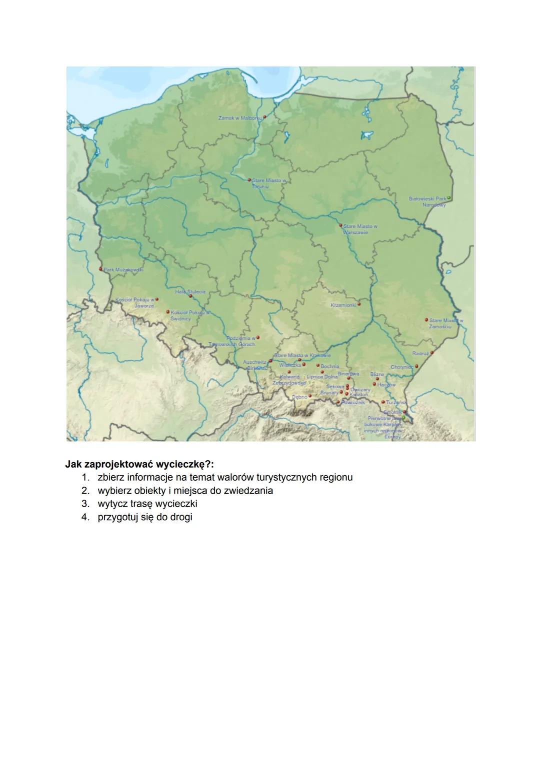 1. ZRÓŻNICOWANIE ŚRODOWISKA PRZYRODNICZEGO
POLSKI
powierzchnia Polski:
Dania
administracyjna: 312 722 km²
całkowita: 322 719 km²
Szwecja
Nie