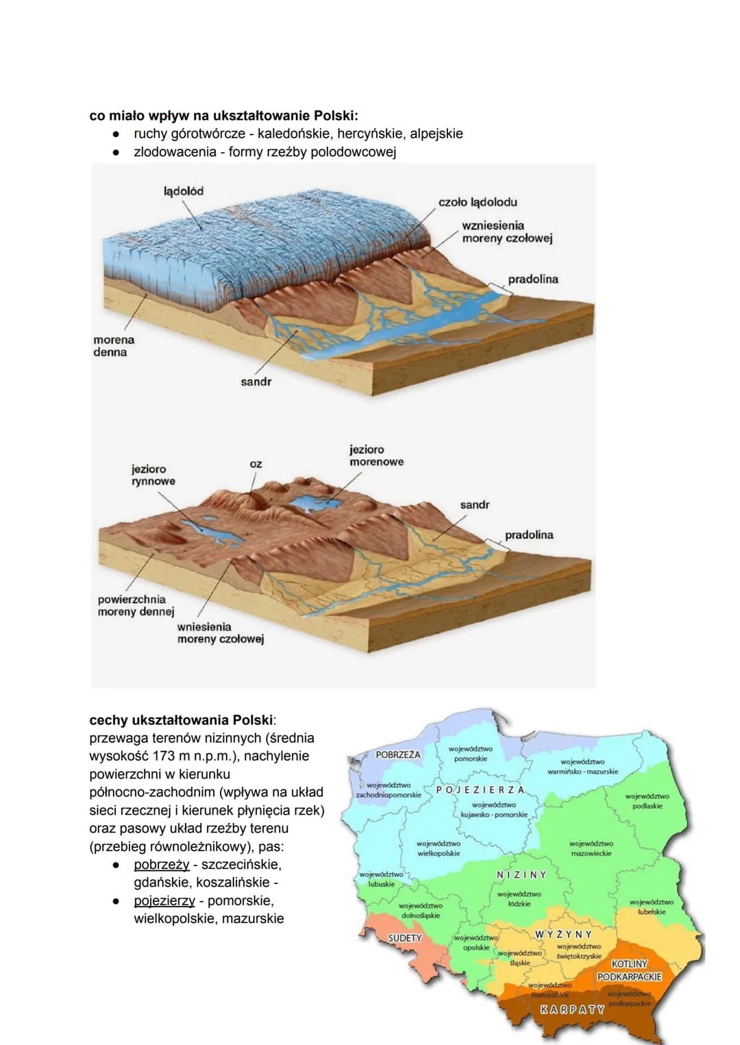 1. ZRÓŻNICOWANIE ŚRODOWISKA PRZYRODNICZEGO
POLSKI
powierzchnia Polski:
Dania
administracyjna: 312 722 km²
całkowita: 322 719 km²
Szwecja
Nie