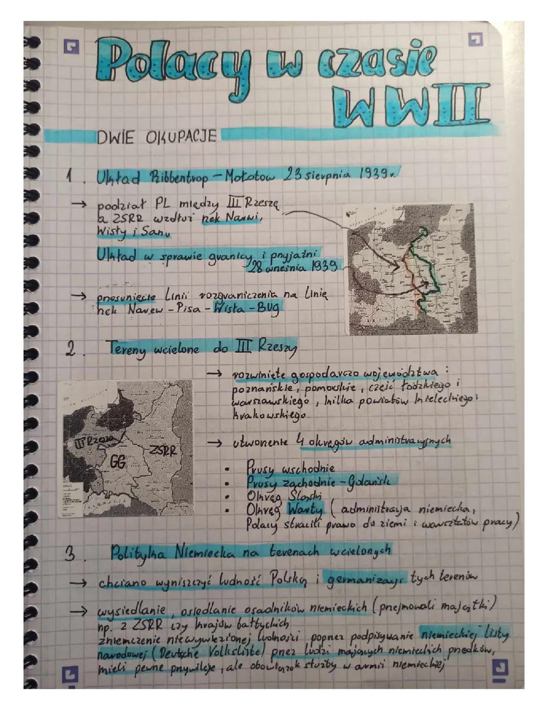 Pod Dwiema Okupacjami - Niemiecki Terror i Historyczne Konteksty