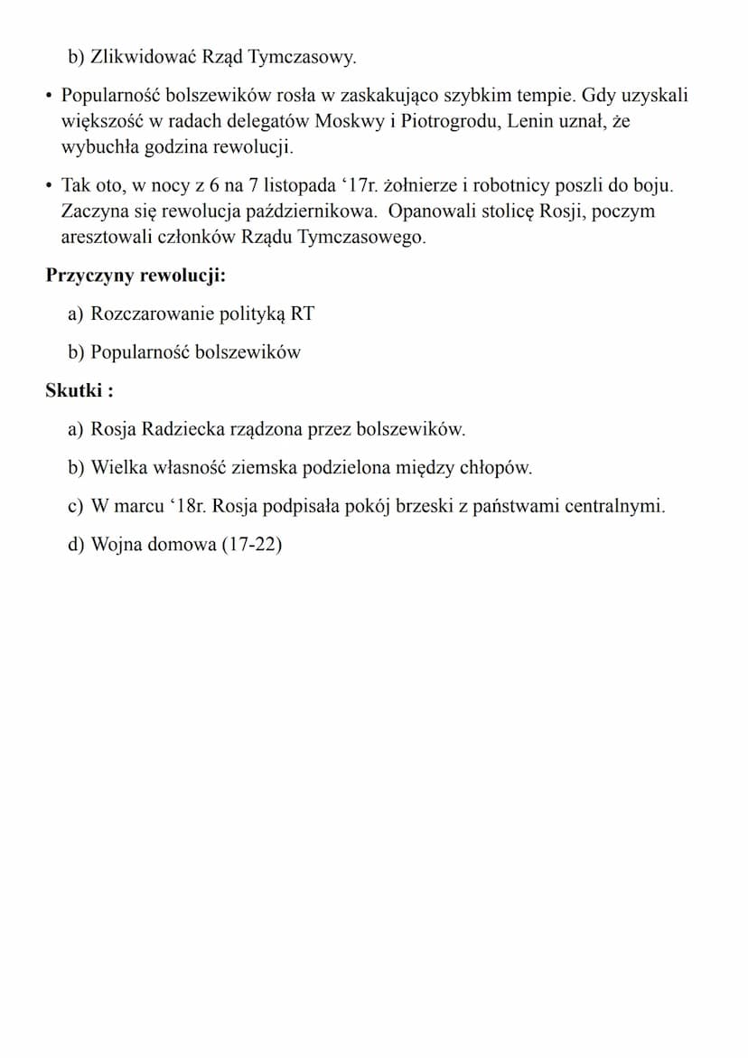 
<h2 id="przyczynyrewolucji">Przyczyny Rewolucji</h2>
<p>W Rosji istniały liczne problemy, takie jak samowładcze rządy cara, zacofanie kraju