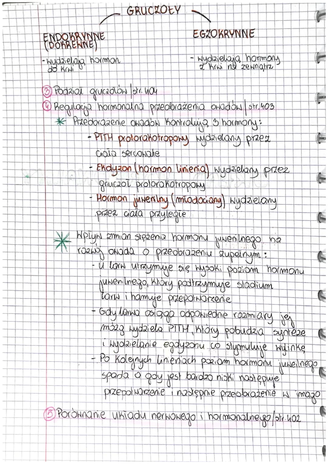 UKŁAD HORMONALNY
Temat: UKŁAD HORMONALNY U ZWIERZĄT.
1 Główne funkcje str. you
2 Hormony to substancje chemicane, które modyfikują na
czynno