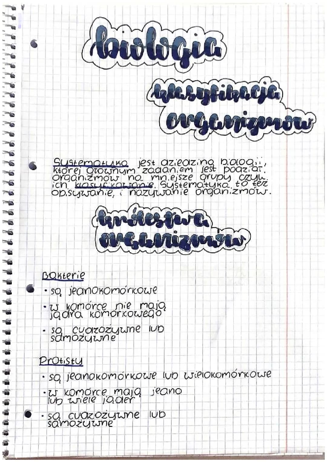 Klasyfikowanie organizmów