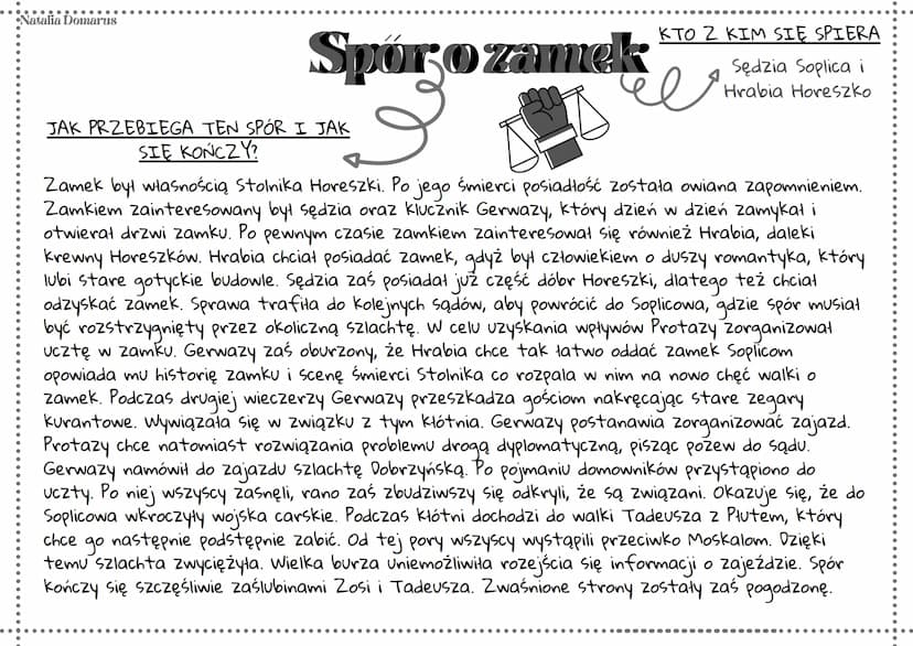 Natalia Domarus
BUN
Pan Tadeusz I
czyli ostatni zajazd na Litwie. Historia szlachecka z r. 1811 i 1812 we dwunastu
księgach wierszem.
3
MIEJ