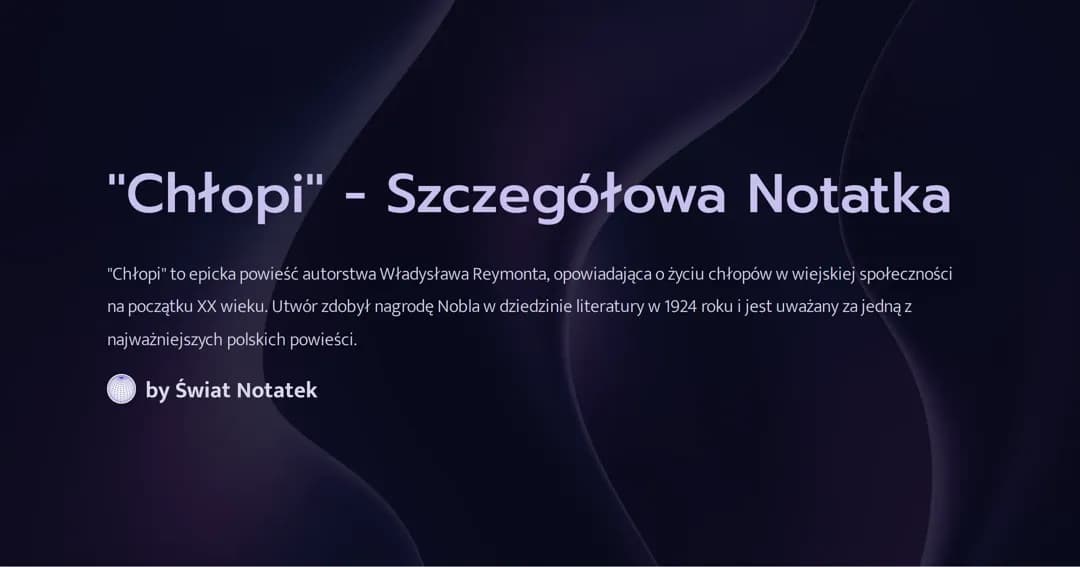 "Chłopi"