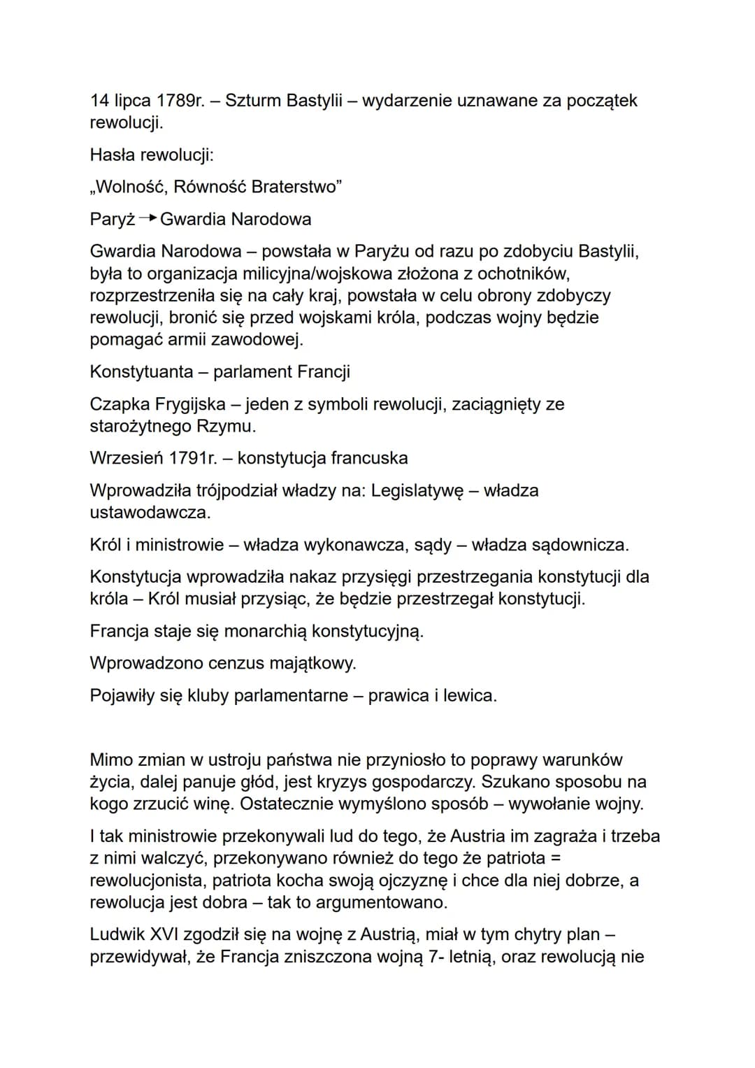 Wielka Rewolucja Francuska
Ludwik XVI - król Francji z czasów rewolucji
Maria Antonina - żona króla.
Przyczyny rewolucji:
Nieudolna polityka