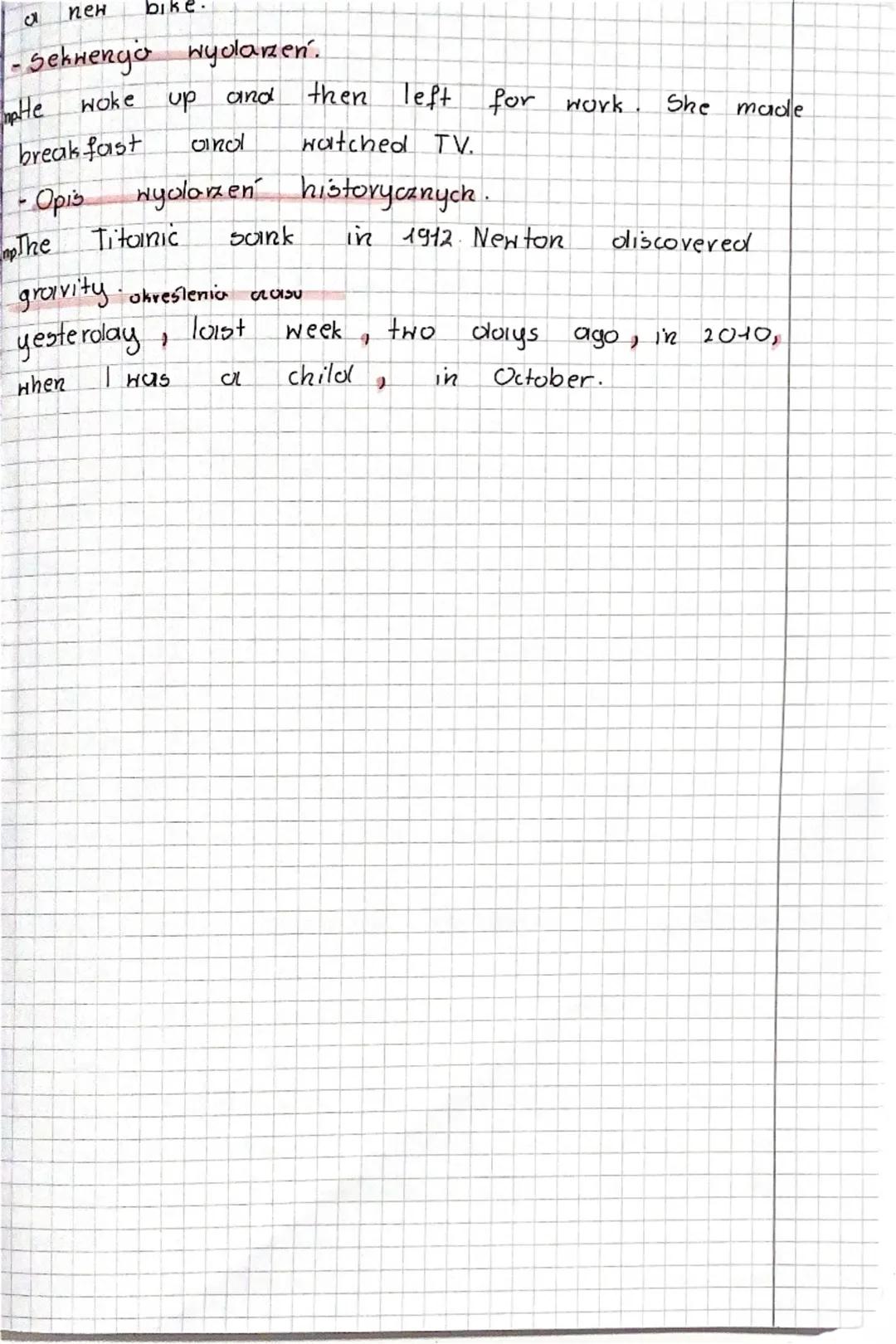 Past Simple - Present
Perfect
1 Present Perfect.
Present Perfect
Rozpoczęły się
и
пр. J
-Mieszkoim
tu
•HyolaxyTy
się
W
shutki/ efekty.
пр. H