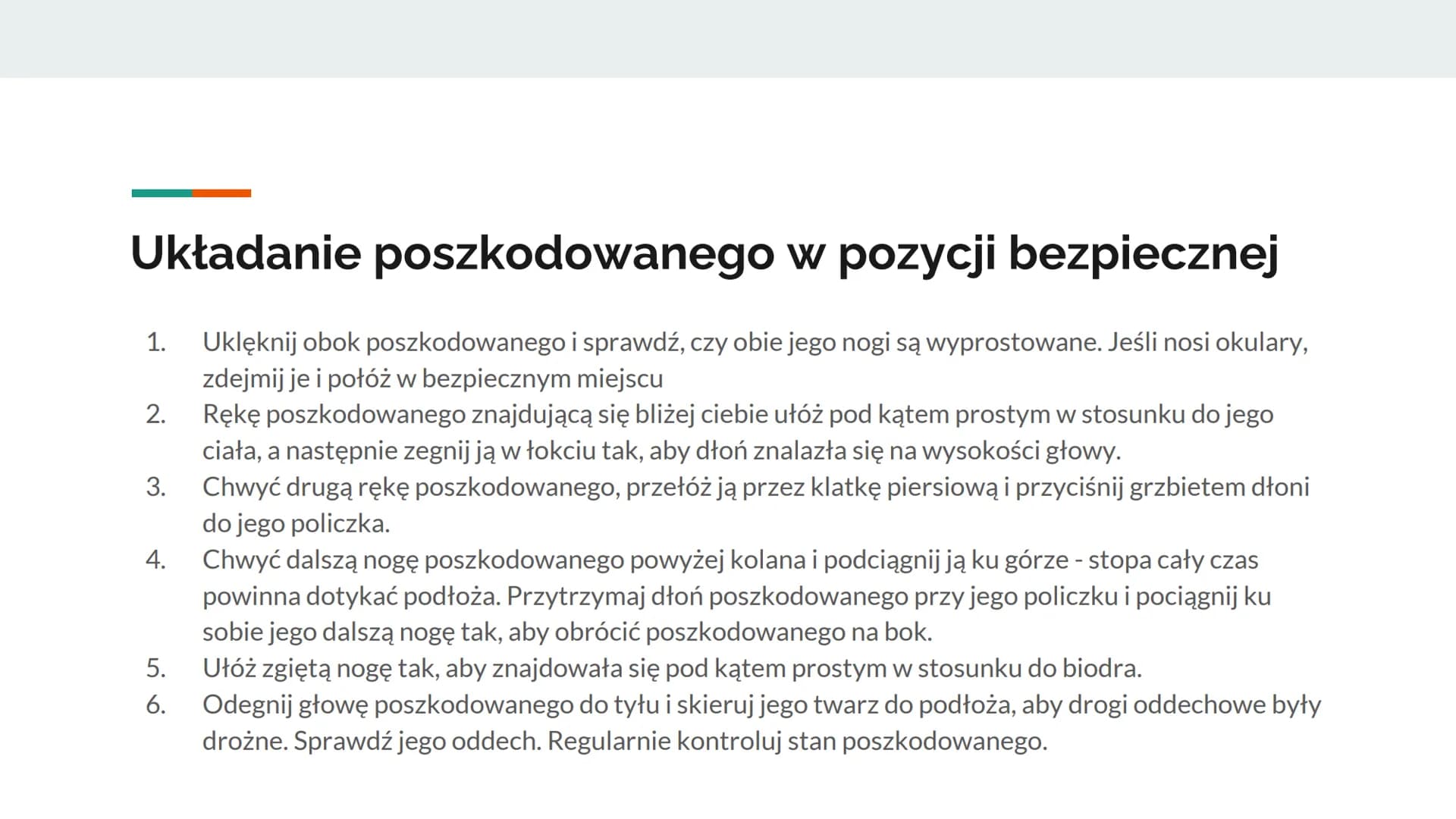 Podstawy pierwszej pomocy
Amelia Kowalewska I AK Podstawowe wiadomości z zakresu pierwszej pomocy
Pierwsza pomoc zespół czynności podejmowan