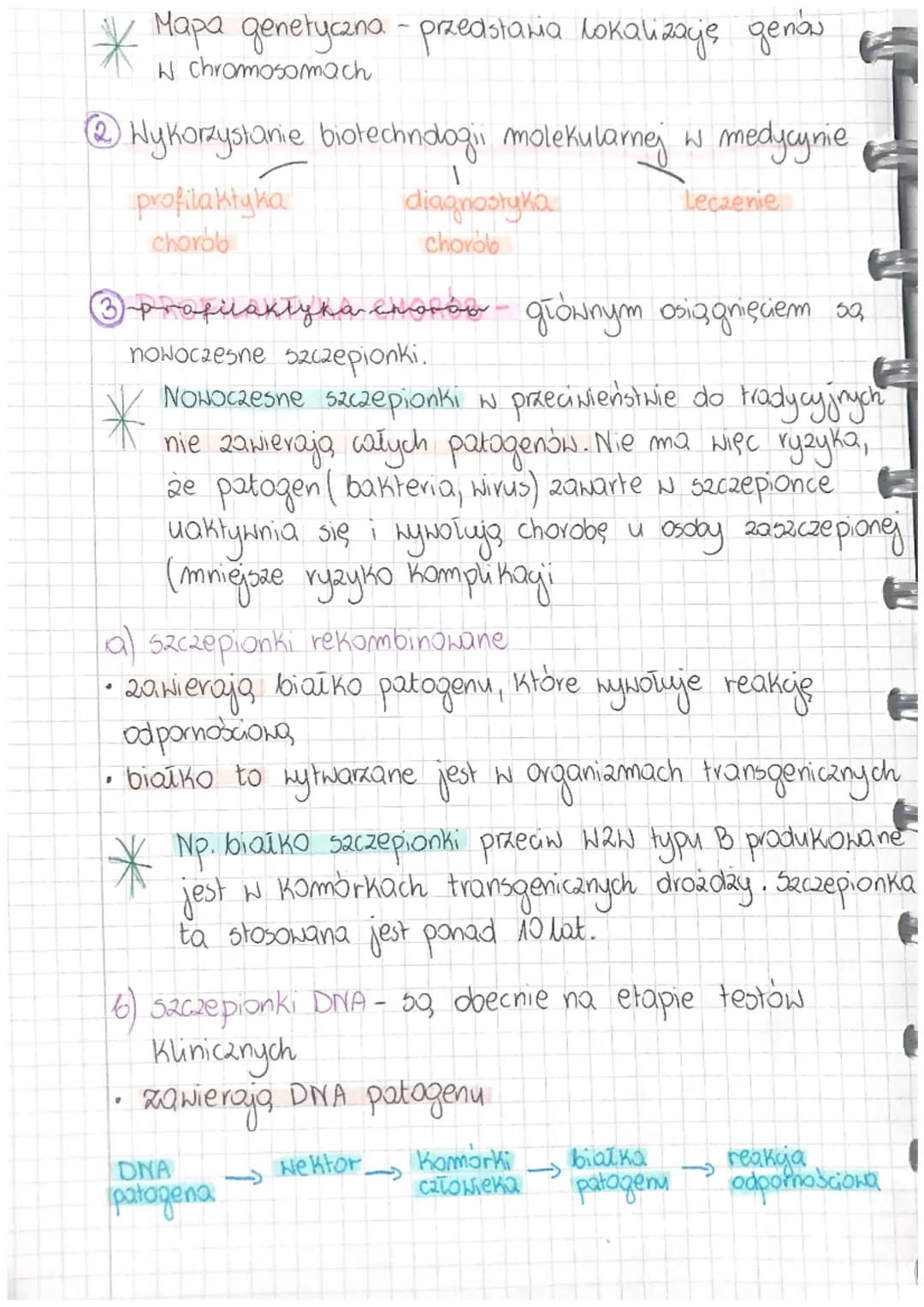 Јекста
Temat: BIOTECHNOLOGIA MOLEKULARNA W MEDYCYNIE.
Ⓒ) Korzyści i zagrażenia wynikające & poznania genomu
człowieka ( 2sekwencjonowania)
*