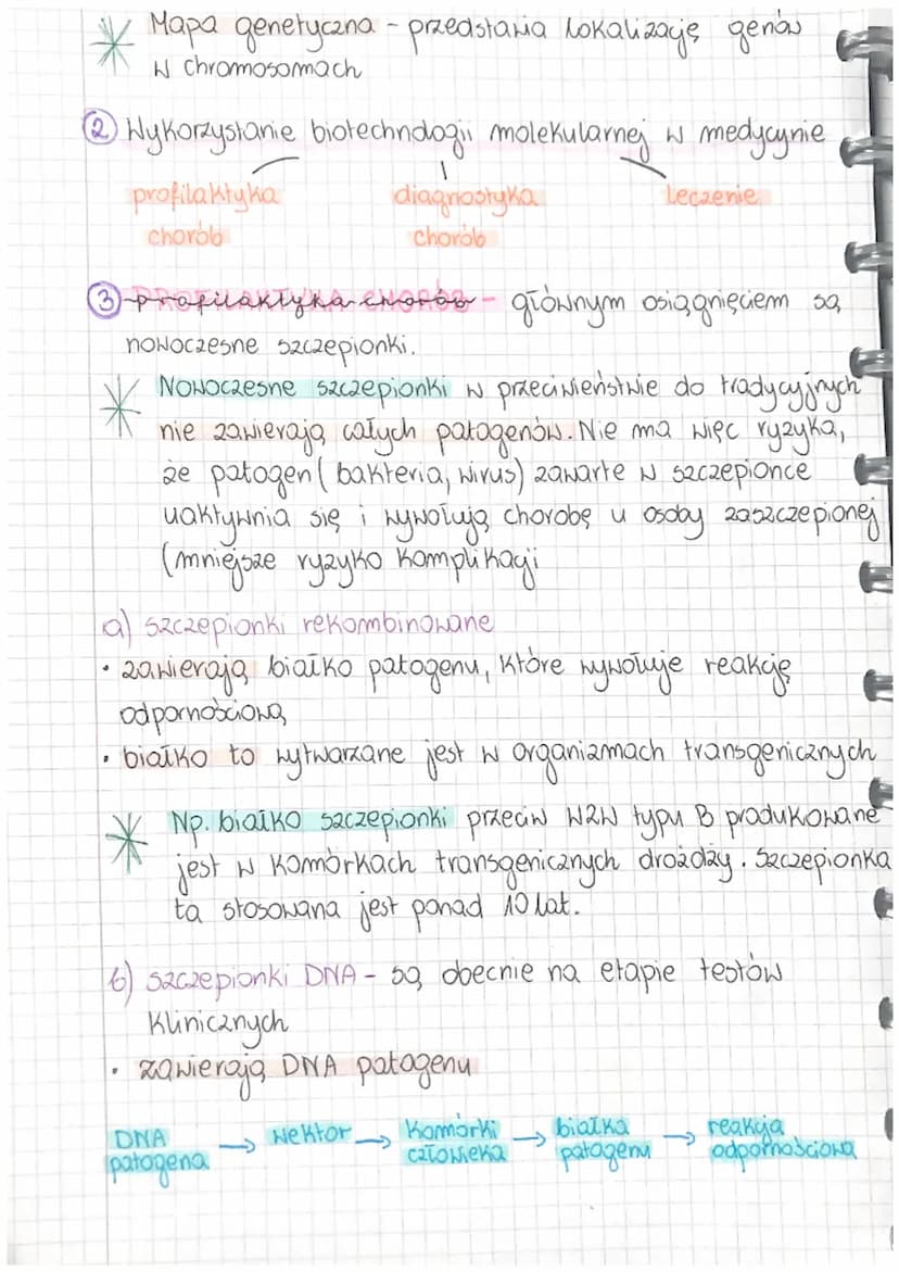 Јекста
Temat: BIOTECHNOLOGIA MOLEKULARNA W MEDYCYNIE.
Ⓒ) Korzyści i zagrażenia wynikające & poznania genomu
człowieka ( 2sekwencjonowania)
*