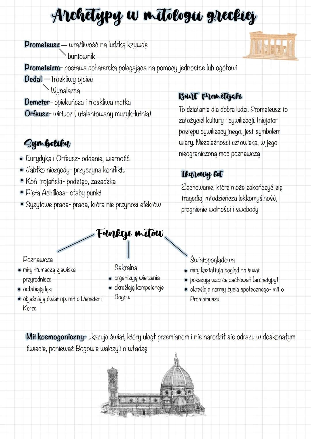 Archetypy w mitologii Greckiej