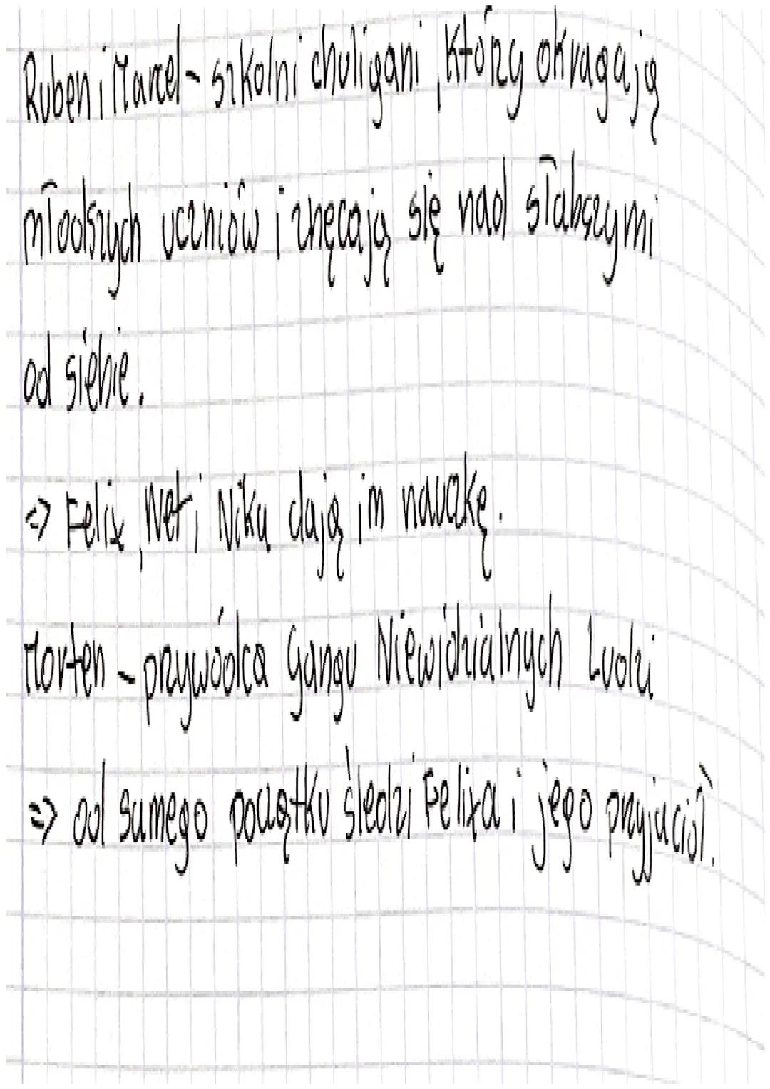 felix, vel i Vika oraz
Gang mewidzialnych
evazi
1 czas i miejsce
=>Powieść rozpoczyna się Dierwszego wrześniu, a kończy w
okresie Wielkanocy