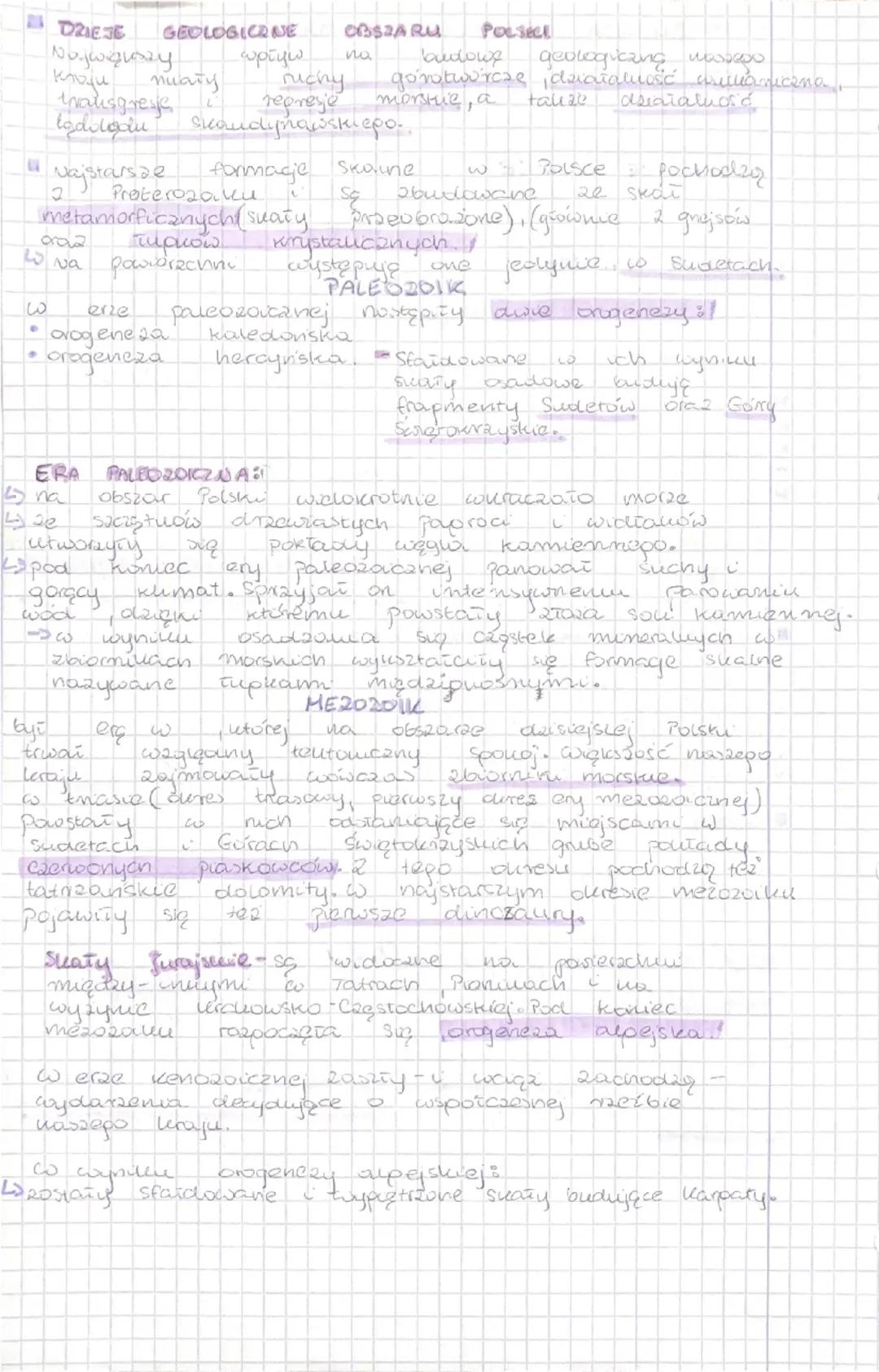 # BUDOWA GEOLOGICZNA POLSKI

PLATFORMA WSCHODNICEUROPEISKA
obejmuje północno-wschodng/ cześć Polike
chalausenysycena cecha te budowy telesni