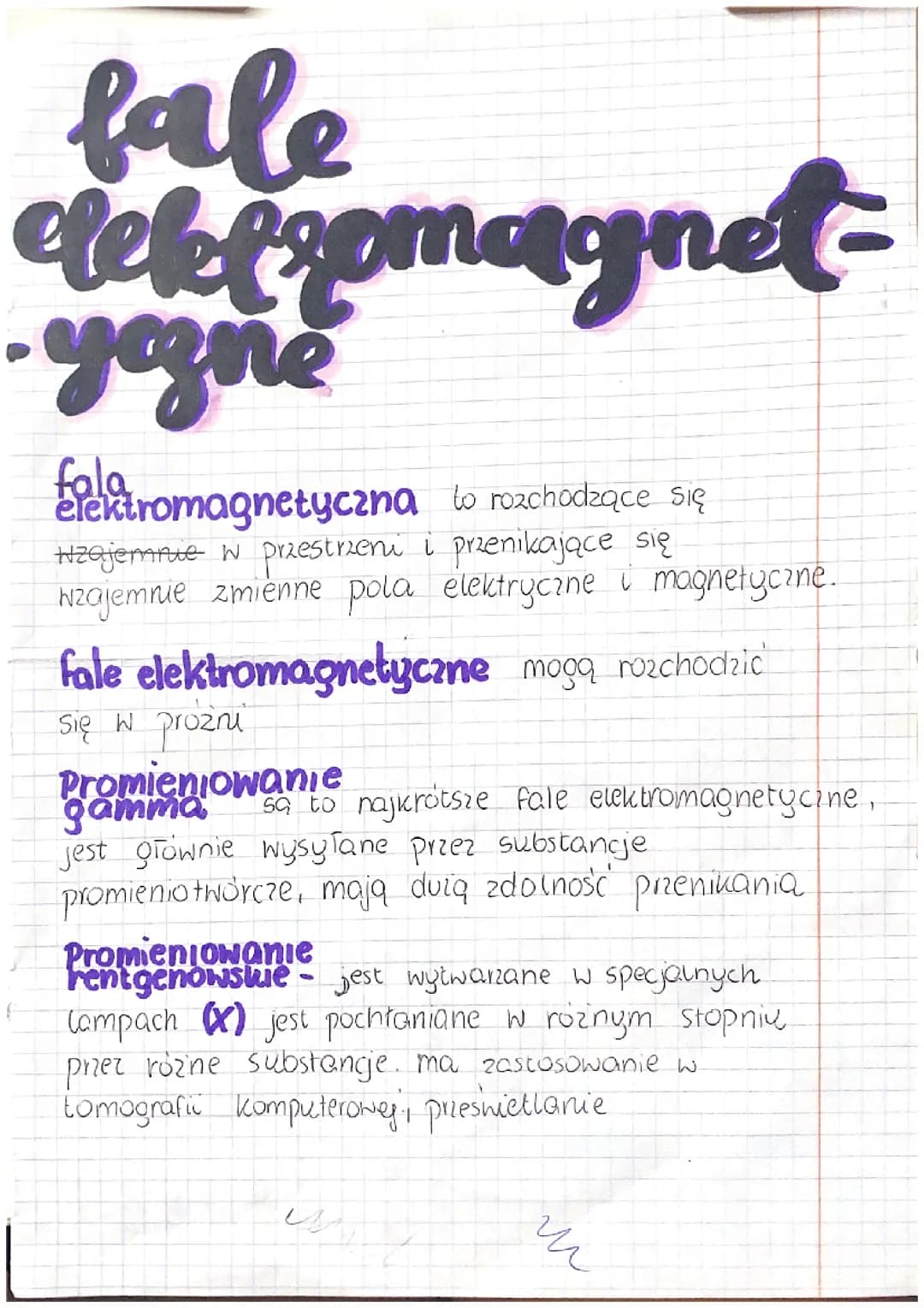 fale elektromagnetyczne 