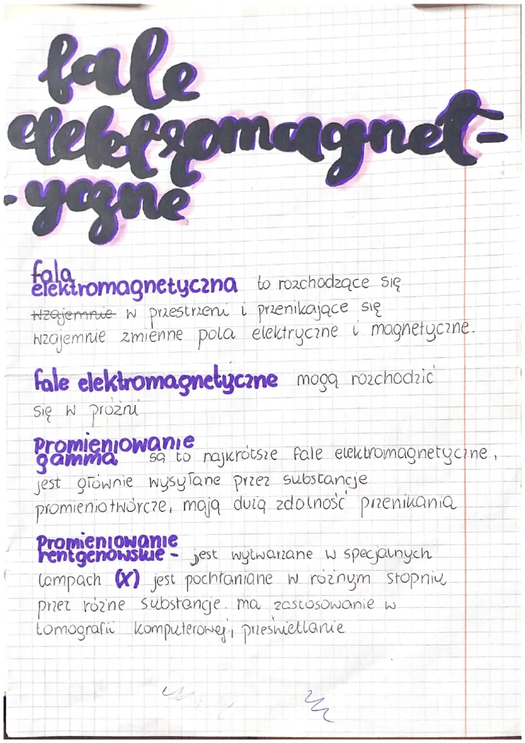 fale
clektromagnet-
yone
fala
elektromagnetyczna to rozchodzące się
Wzajemnie w przestrzeni i przenikające się
wzajemnie zmienne pola elektr
