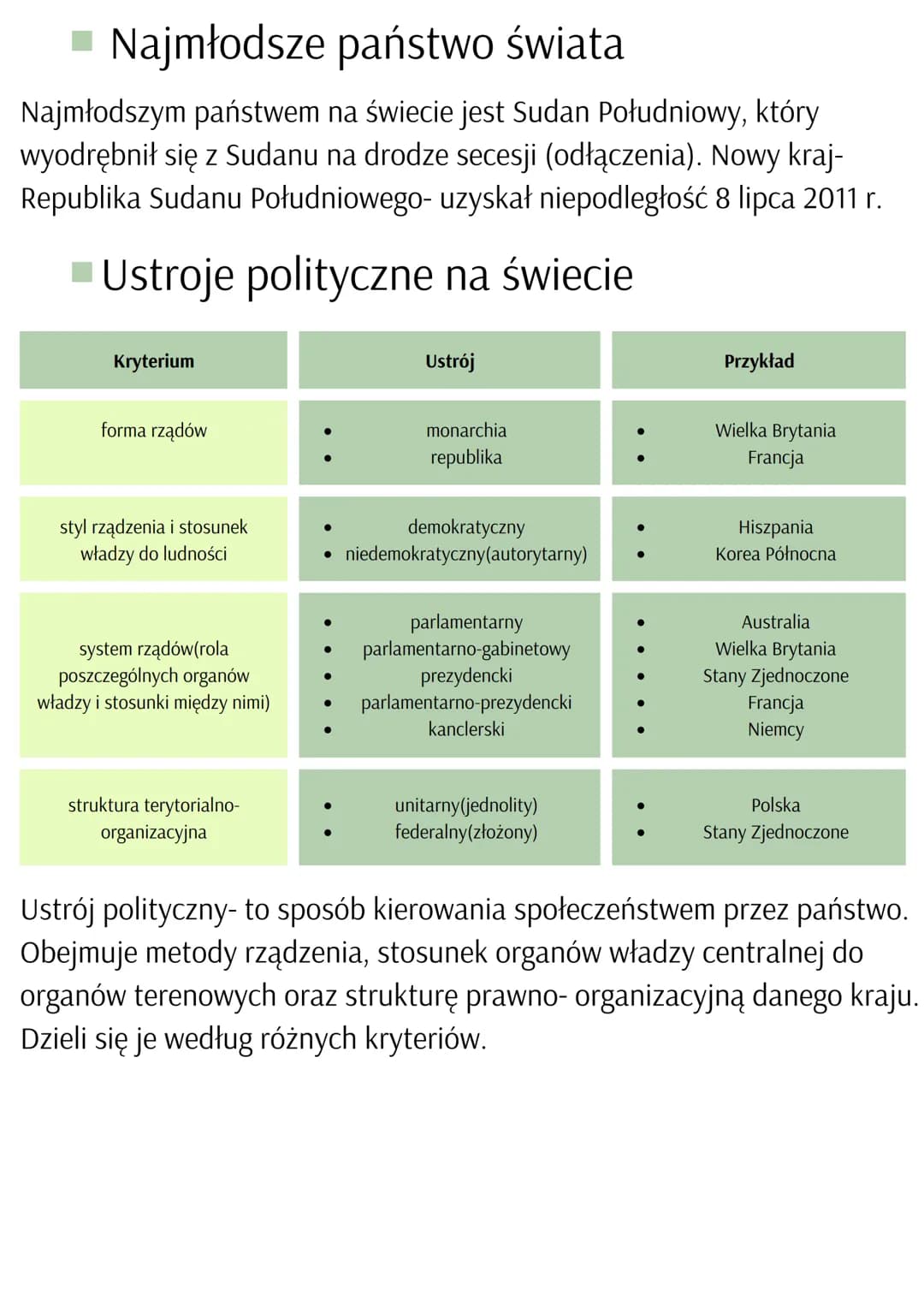 Mapa polityczna
świgta
■ Państwo, granice, stolica
Granica państwa- to pionowa powierzchnia oddzielająca obszary
polegające zwierzchnictwu s