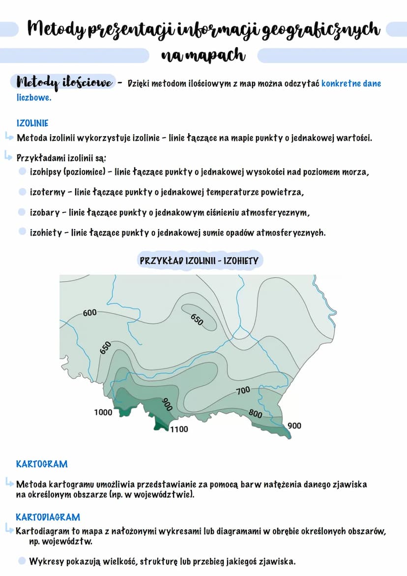 Rodlizaje map
@_notateczkii
Podsiat map se względu na skale
1. TOPOGRAFICZNE
* przedstawiają niewielki obszar,
zawierają wiele szczegółowych