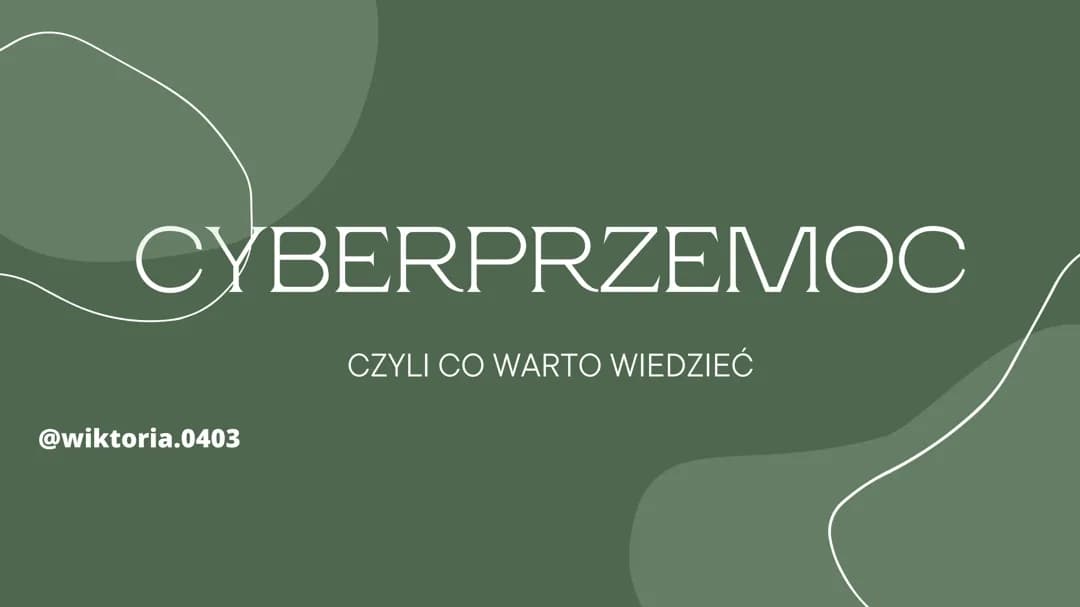 Cyberprzemoc