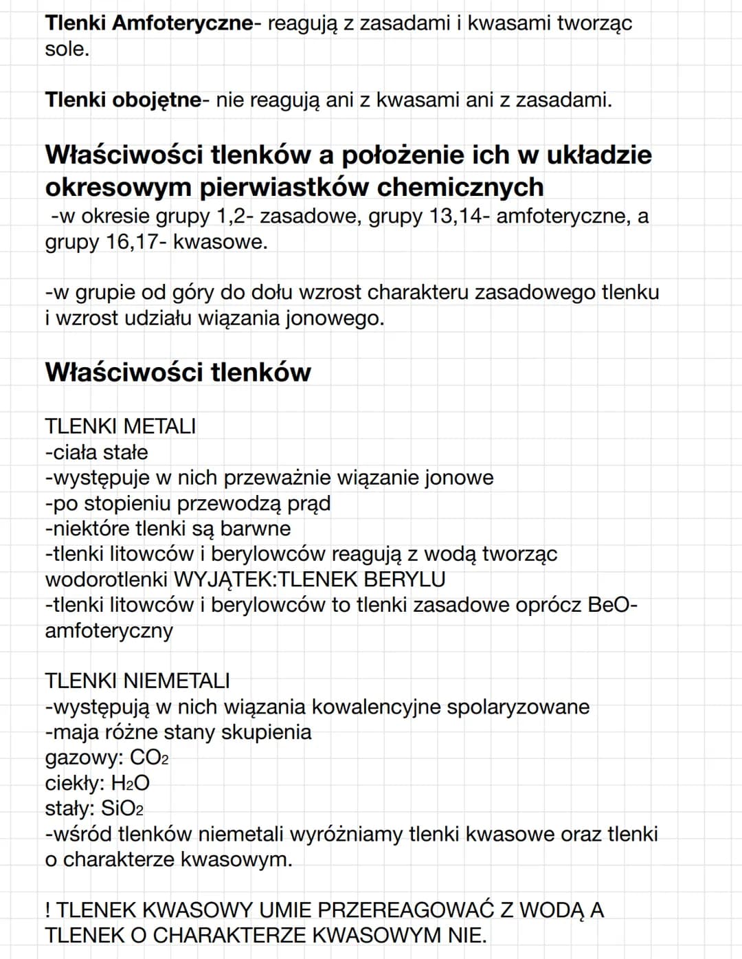 P₂
związki chemiczne, których cząsteczki
są zbudowane z tlenu i innego
pierwiastka (metalu lub niemetalu).
TLENKI
Ogólny wzór tlenku:
E₂On
E