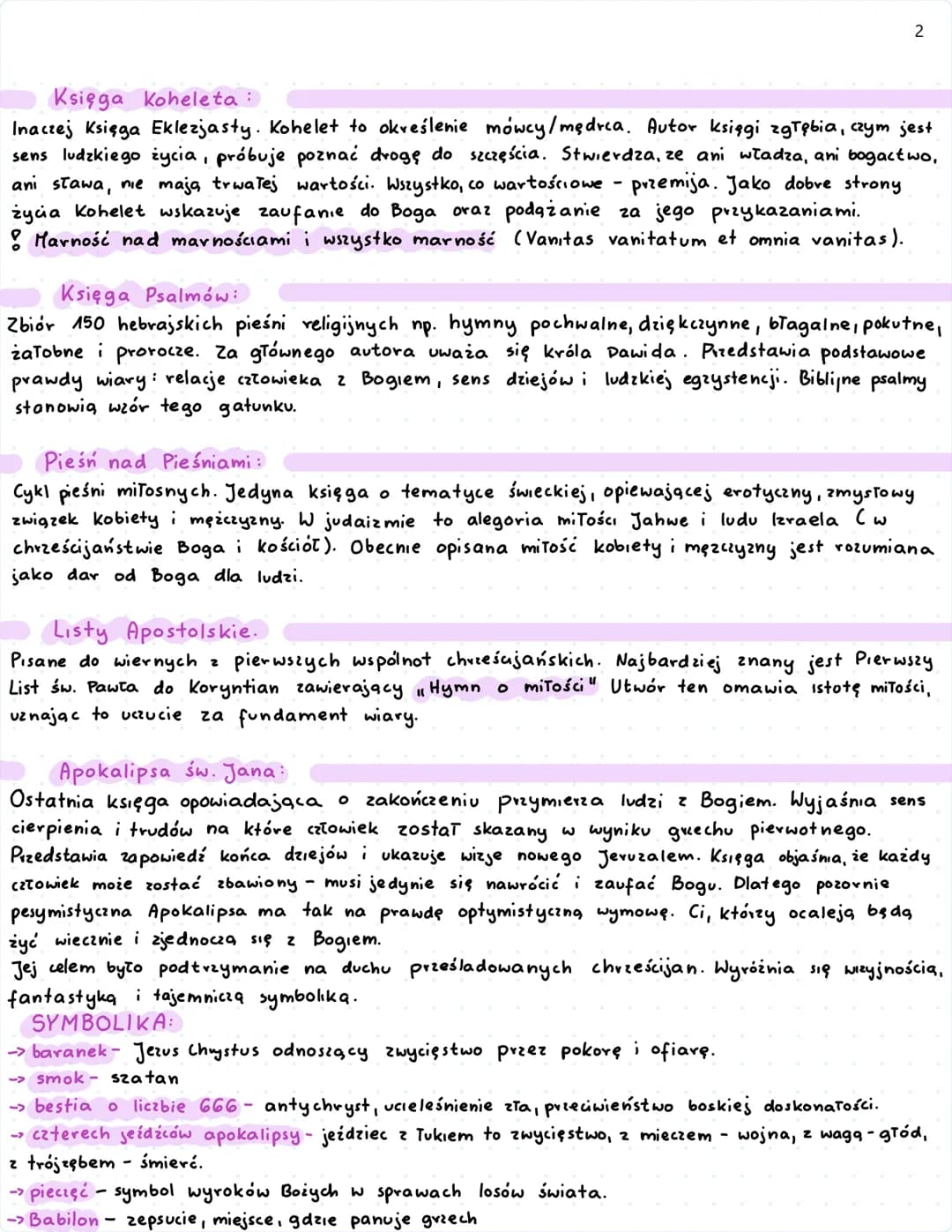 BIBLIA:
ZNACZENIE BIBLI:
→źród To prawd objawionych przez Boga
→filar cywilizacji europejskiej dostarcza inspiracji, motywów i wzorców
-> zb