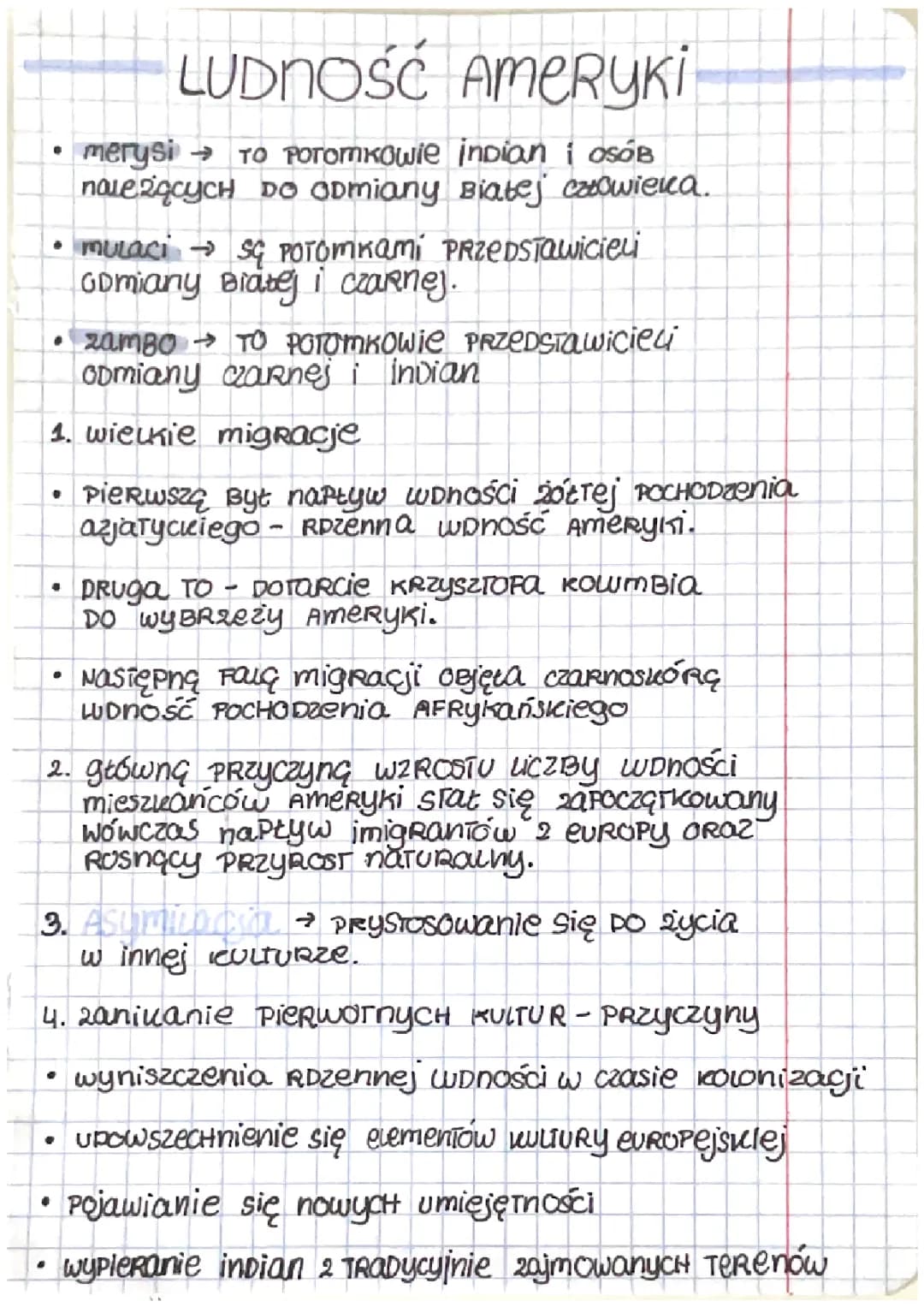 Ludność Ameryki