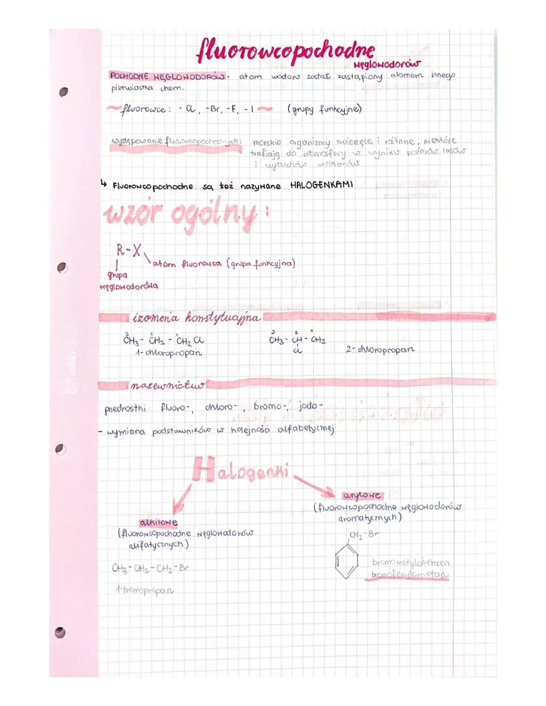 Podstawy fluorowcopochodnych węglowodorów