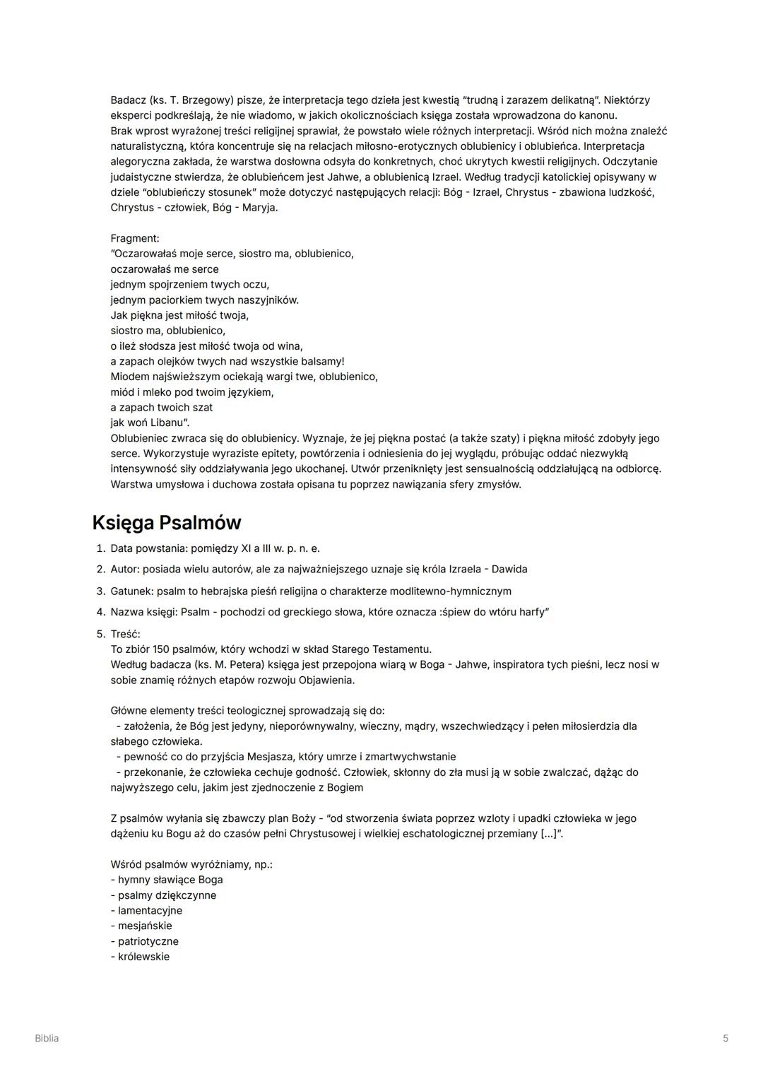 # Biblia

Biblia

= Tags Antyk

Select Obowiązuje na mature

Umiem

## Wprowadzenie:

Biblia, to inaczej "Pismo Święte Starego i Nowego Test