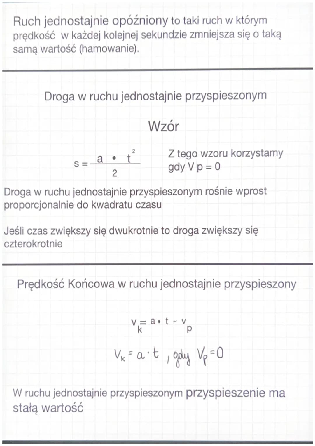 Ruch prostoliniowy
zmienny
Prędkość chwilowa to prędkość ciała danej chwili wskazuje ją
np. Prędkościomierz w samochodzie
Średnia wartość pr