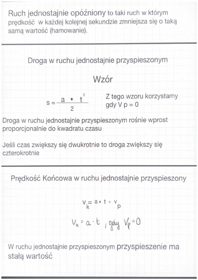 Ruch prostoliniowy
zmienny
Prędkość chwilowa to prędkość ciała danej chwili wskazuje ją
np. Prędkościomierz w samochodzie
Średnia wartość pr