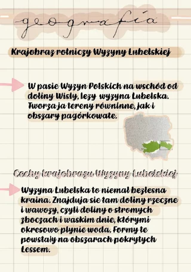 Know Geografia- Krajobraz rolniczy Wyżyny Lubelskiej  thumbnail