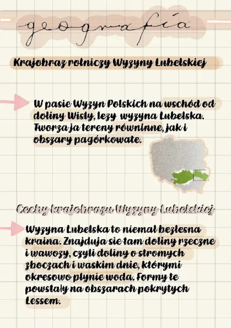 Know Geografia- Krajobraz rolniczy Wyżyny Lubelskiej  thumbnail