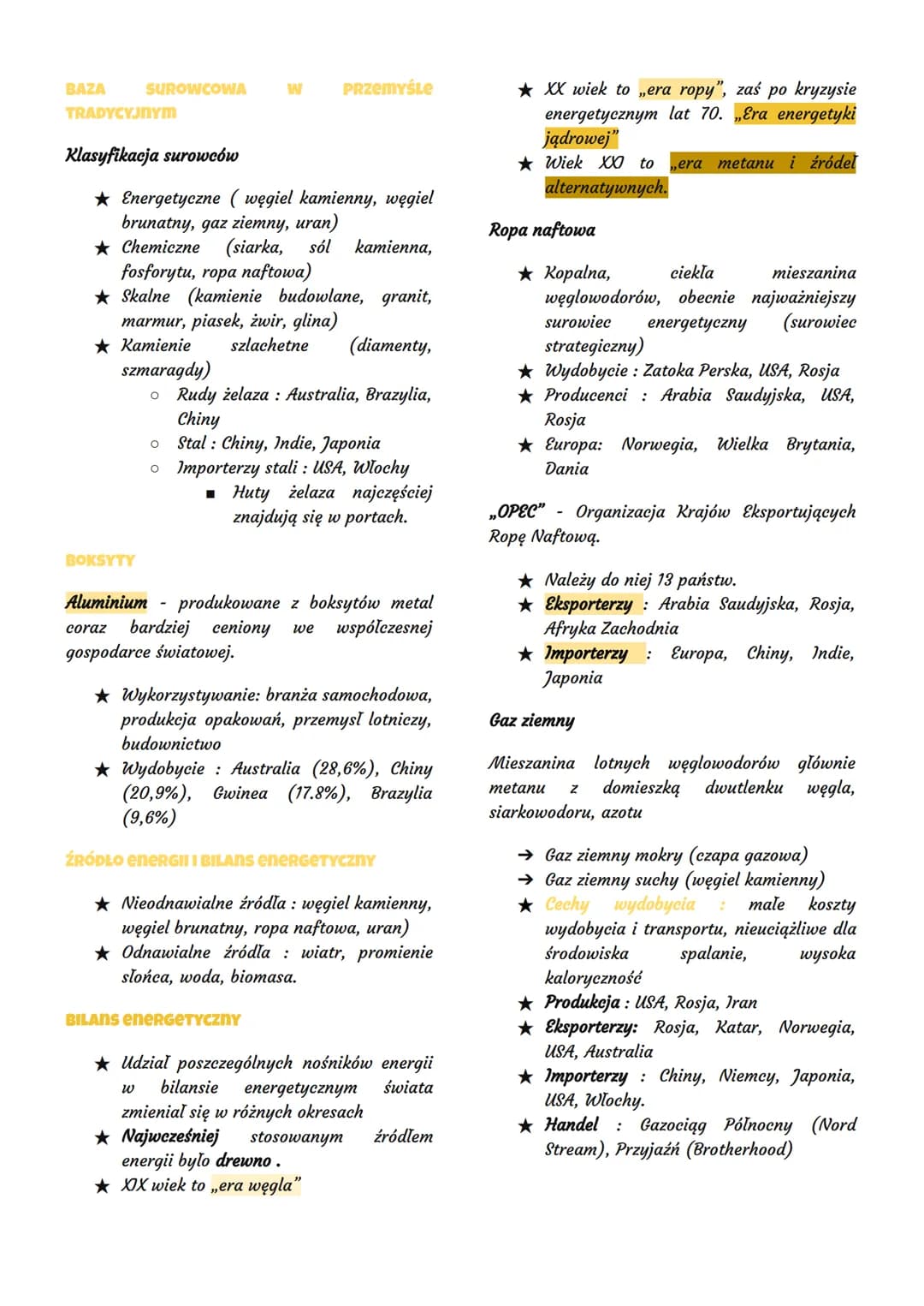 Dział produkcji materialnej, w którym
wydobywanie zasobów przyrody i
dostosowanie ich do potrzeb ludzi
odbywa się na dużą skalę, na zasadzie