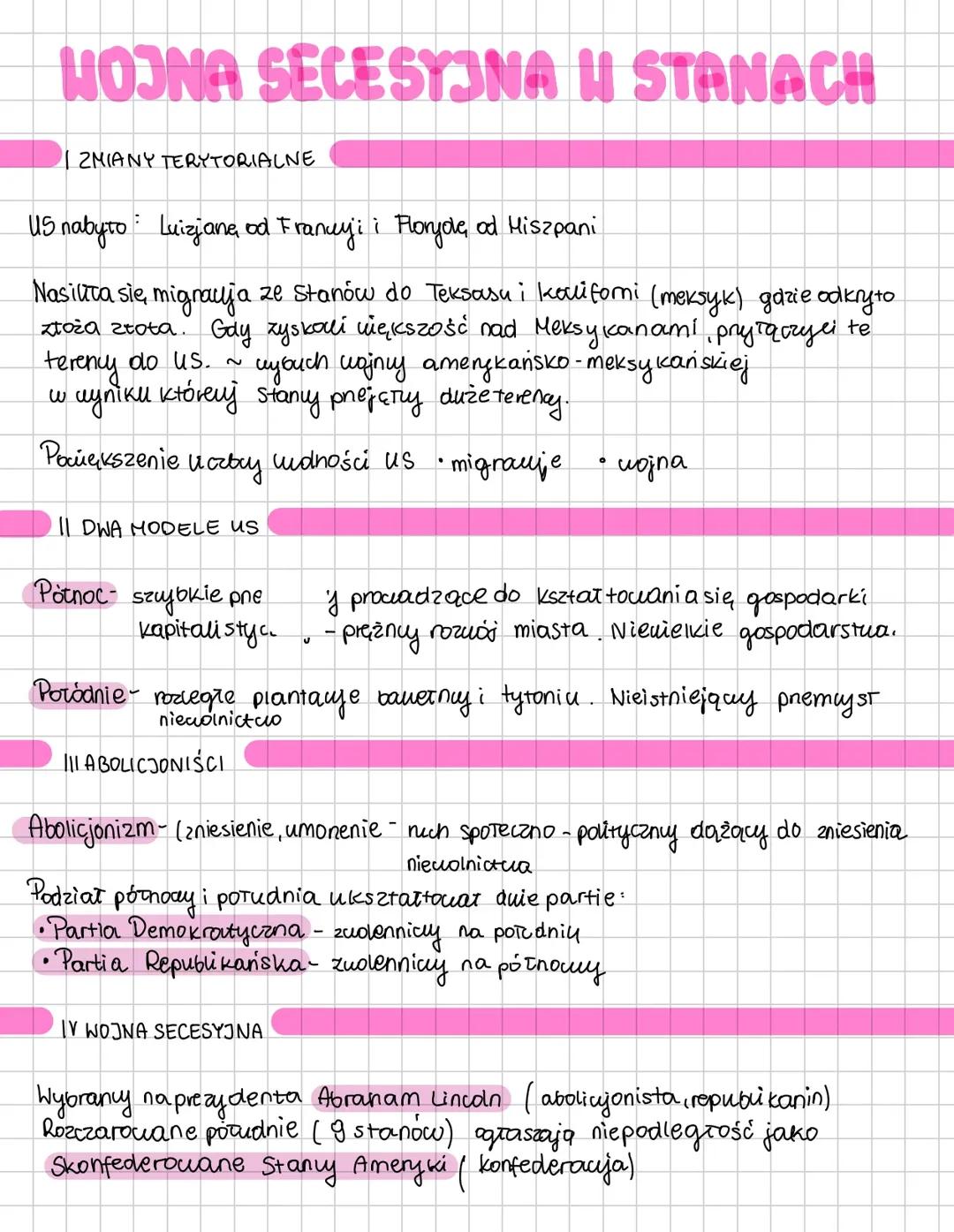 Wojna secesyjna w Stanach zjednoczonych 
