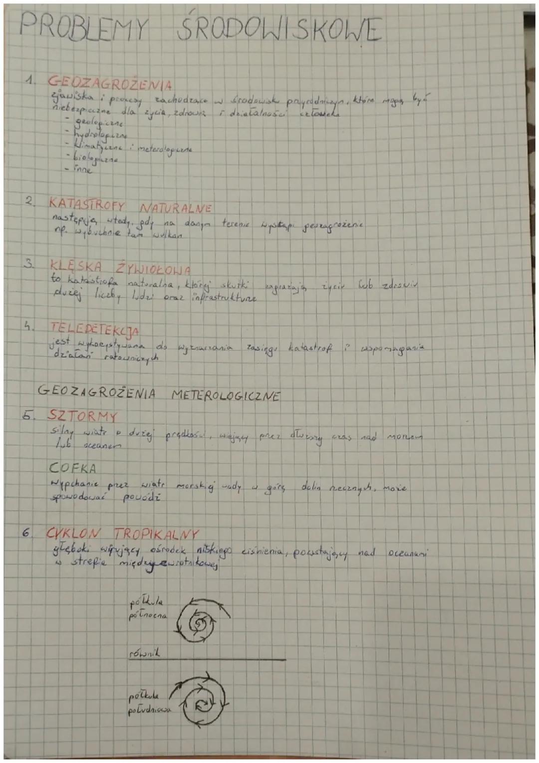 Problemy środowiskowe