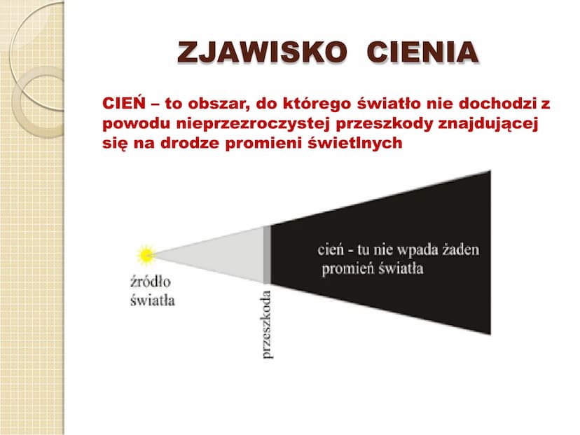 ŚWIATŁO I JEGO WŁAŚCIWOŚCI Optyka - to nauka o świetle i jego oddziaływaniach
z materią
Światło - to fala elektromagnetyczna o długości od 3
