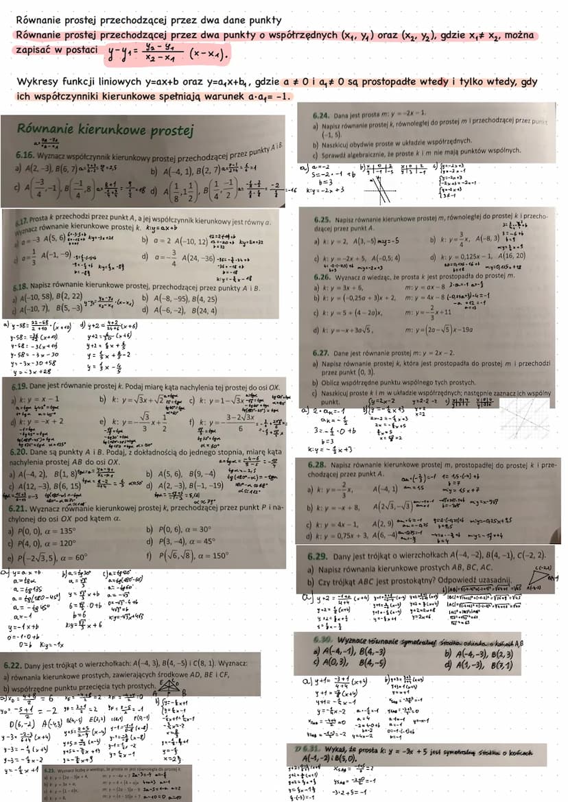 Odcinek w układzie współrzędnych
Geometria analityczna to dział matematyki, w którym podstawową rolę odgrywa układ współrzędnych na
płaszczy