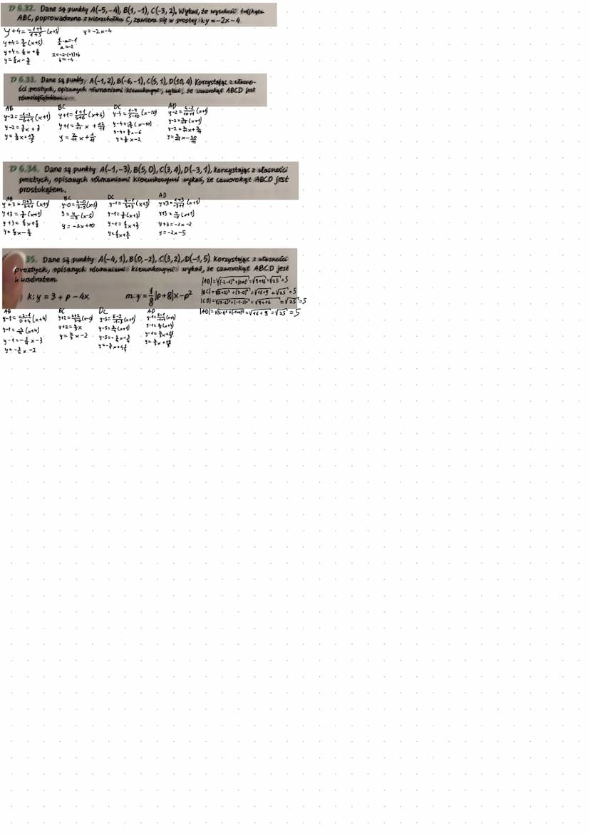 Odcinek w układzie współrzędnych
Geometria analityczna to dział matematyki, w którym podstawową rolę odgrywa układ współrzędnych na
płaszczy