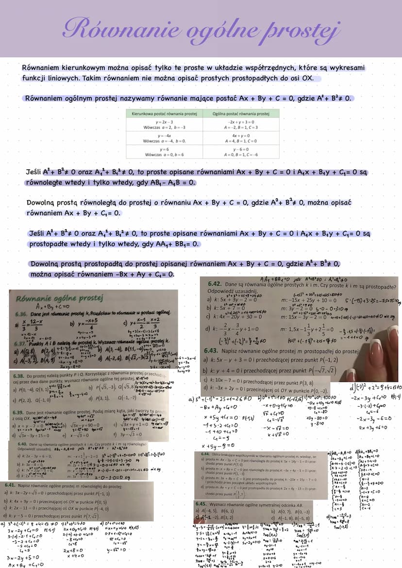 Odcinek w układzie współrzędnych
Geometria analityczna to dział matematyki, w którym podstawową rolę odgrywa układ współrzędnych na
płaszczy