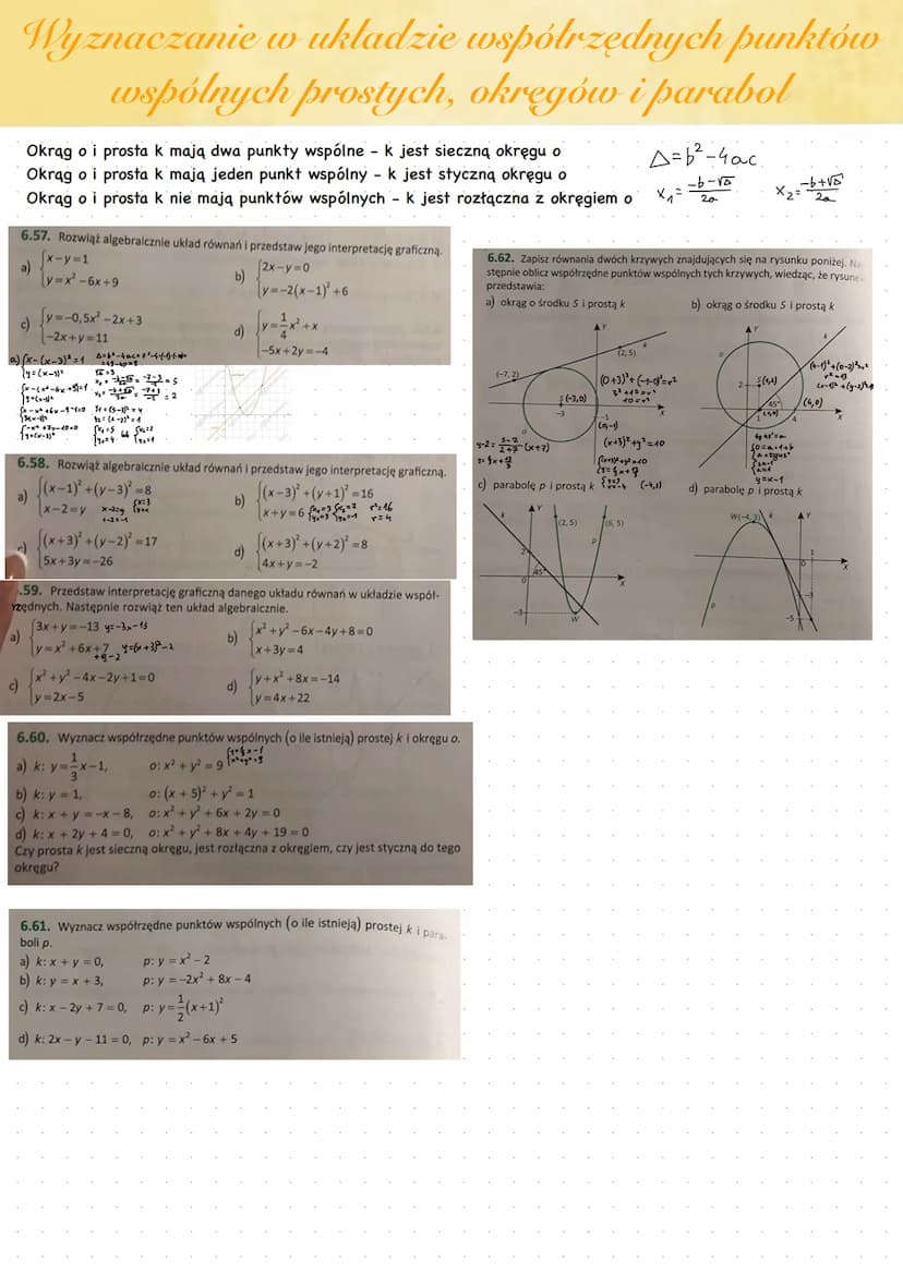 Odcinek w układzie współrzędnych
Geometria analityczna to dział matematyki, w którym podstawową rolę odgrywa układ współrzędnych na
płaszczy