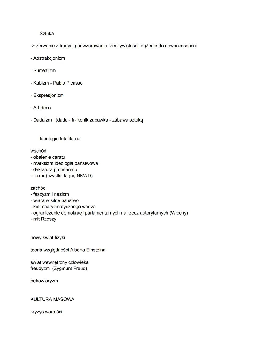 Bilans epoki
-> 1918
-> inne ważne wydarzenie:
Dwudziestolecie międzywojenne
•Wielki kryzys ekonomiczny z 1929 r.
->1939
Pierwsza dekada to 