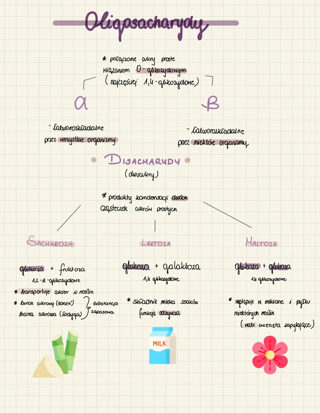 SACKARysy
Honosacharydy
(aukry praste)
* stodkic
*dobne rozpuszczalne w H₂O
*
maja, od 3 do 8 atomon с
- triory (са
4 tetrory ссил
↳ pentory