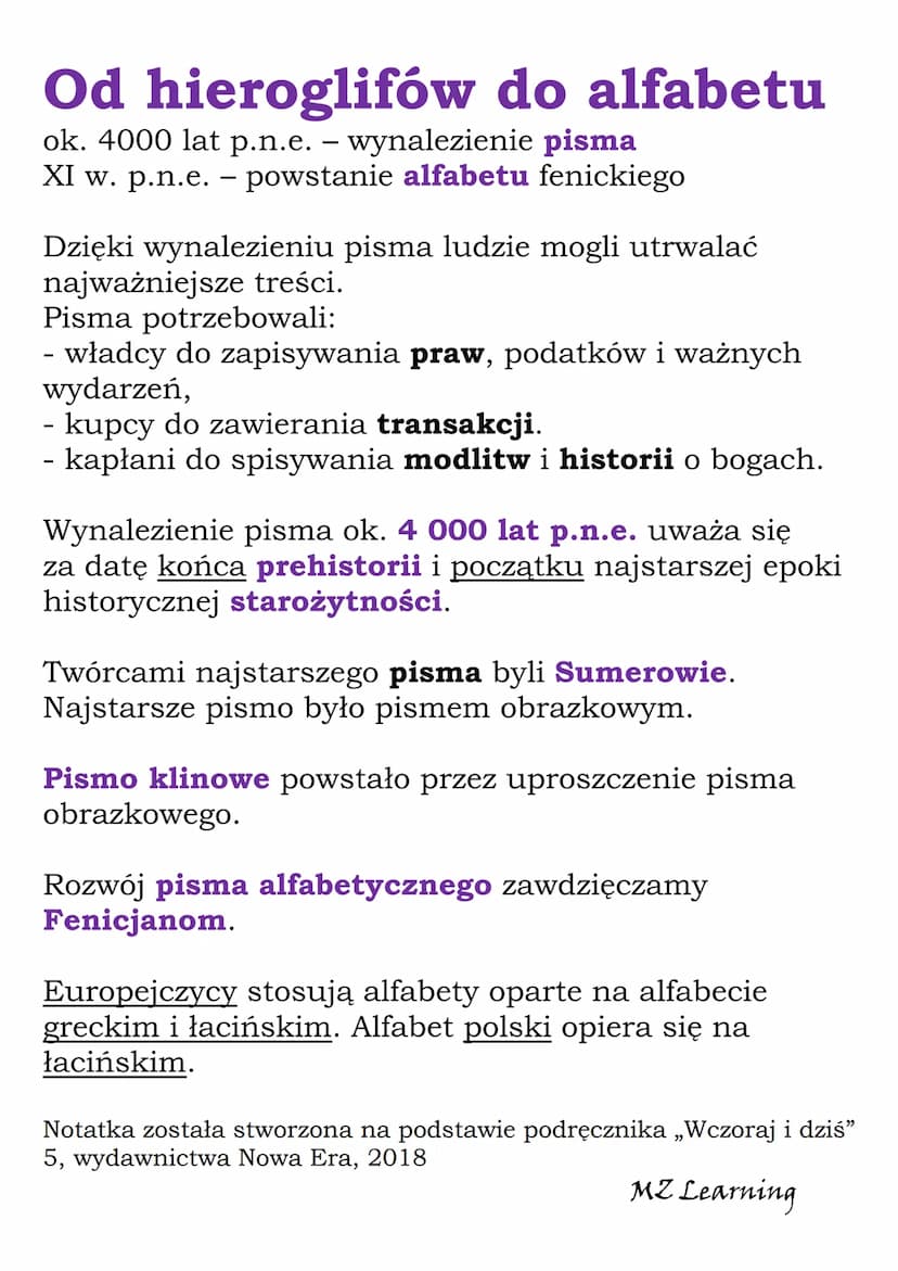 Pierwsze cywilizacje
powtórzenie
-
(Rozdział 1, NE 5)
Życie pierwszych ludzi
ok 200 tysięcy lat temu - pojawienie się człowieka
rozumnego
ok