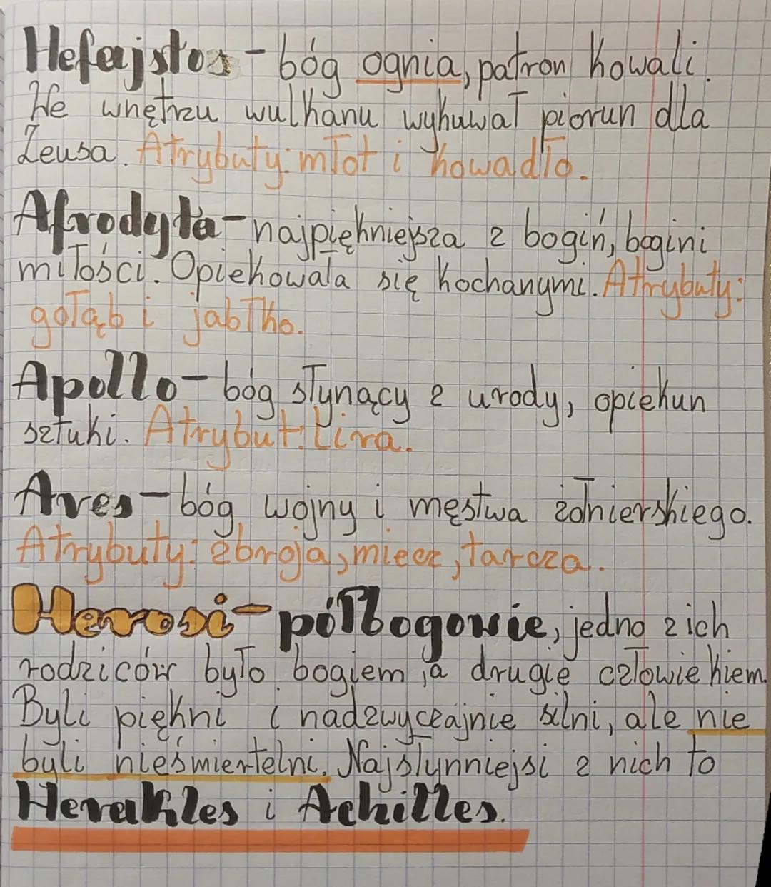 HISTORIA
GRECJA
Bogowie mity!
Hedług Grehów bogowie
- byli nieśmiertelni,
-mieszkali na górze Olimp (najwyższa
góra Grecji 2917m. npm),
wygl