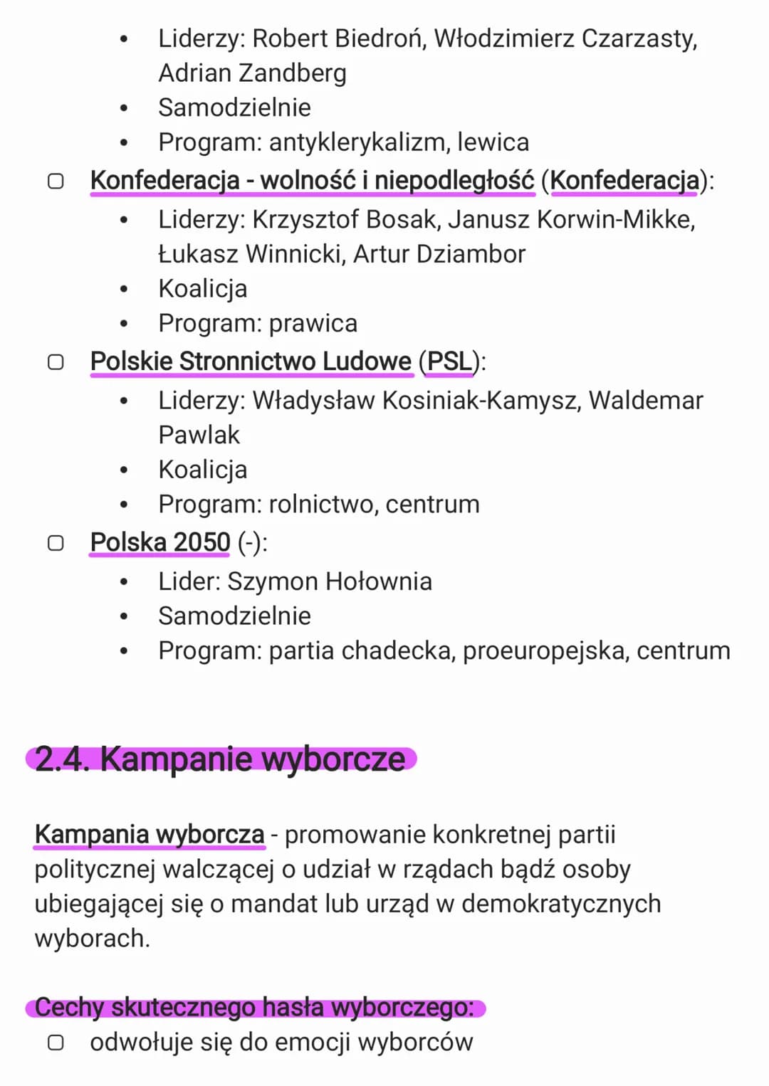 2. Aktywność obywatelska
2.1. Organizacje pozarządowe
Sektory w kraju
O sektor państwowy
●
obejmuje polityków i urzędników, których zadanie
