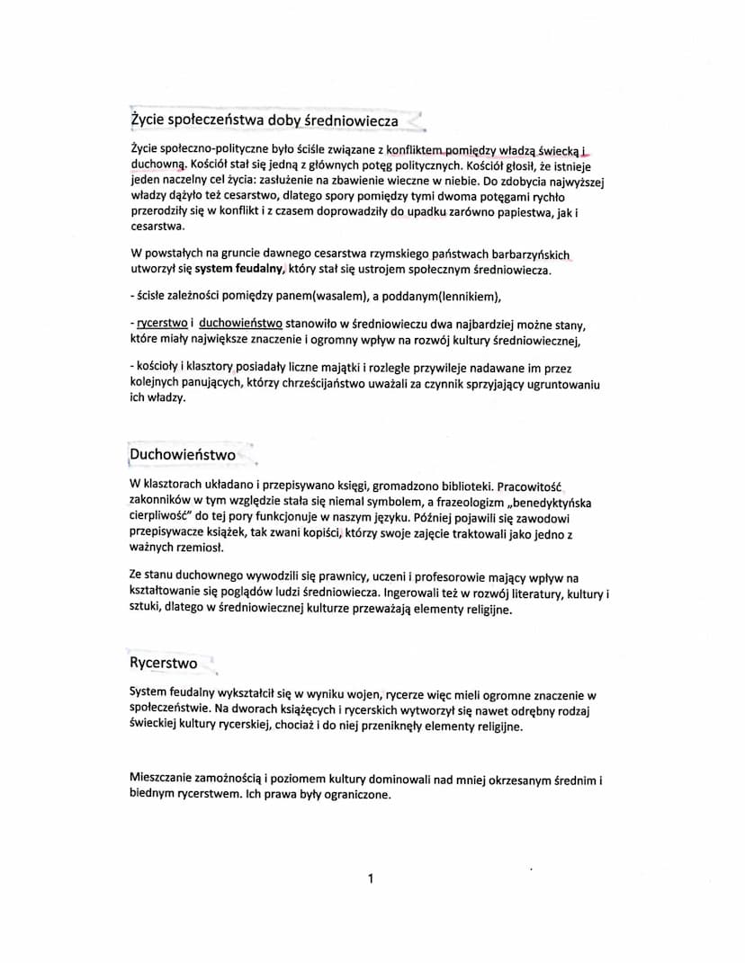 Średniowiecze
Wieki średnie, czyli okres pomiędzy starożytnością a renesansem. Czas trwania:
4761492
(upadek Cesarstwa Zachodniorzymskiego) 