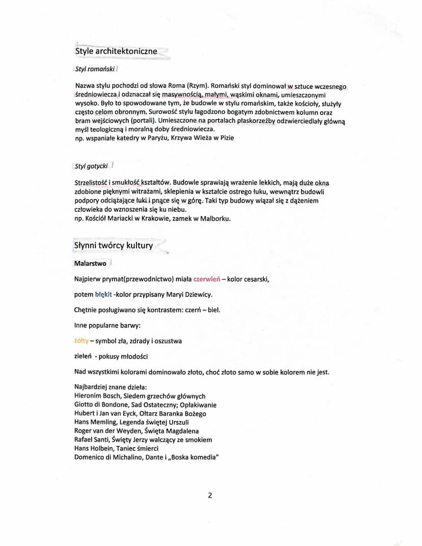 Średniowiecze
Wieki średnie, czyli okres pomiędzy starożytnością a renesansem. Czas trwania:
4761492
(upadek Cesarstwa Zachodniorzymskiego) 