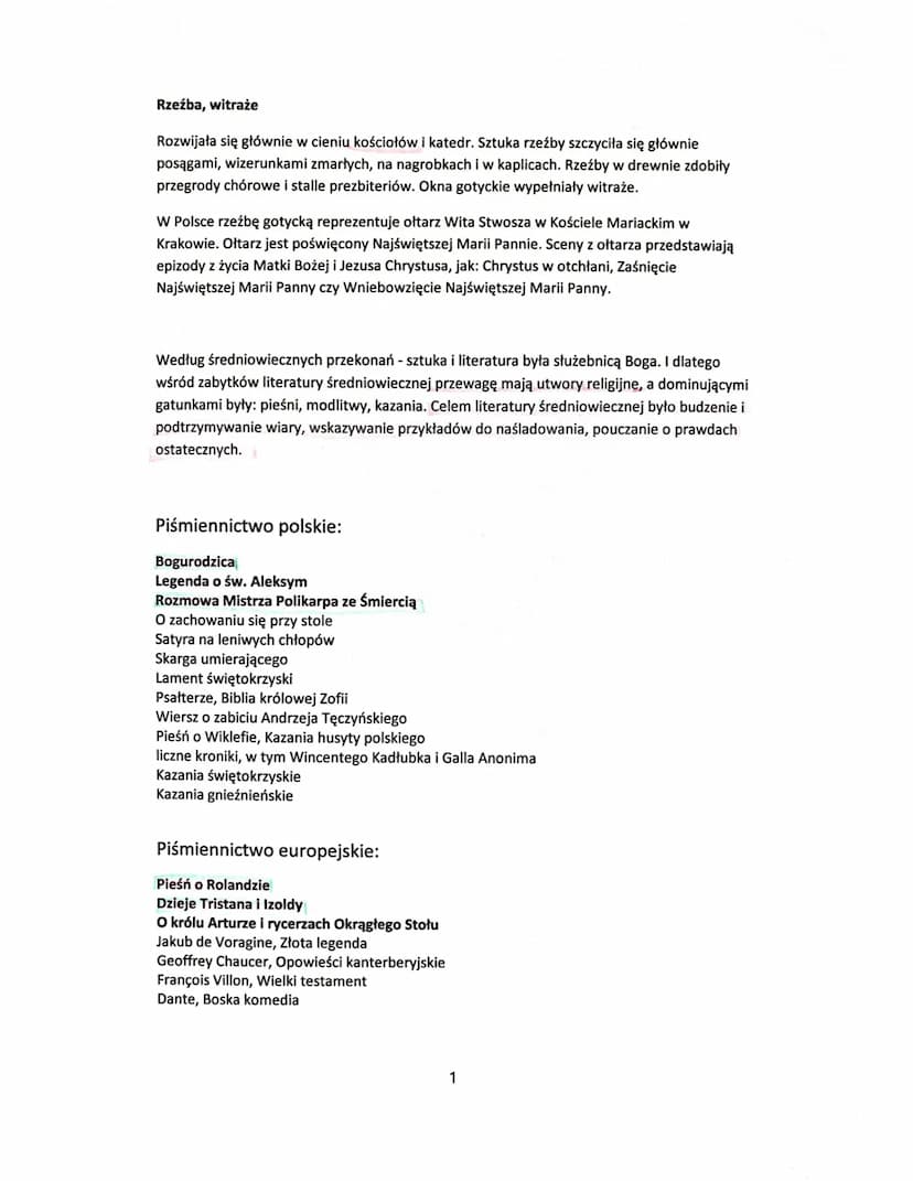 Średniowiecze
Wieki średnie, czyli okres pomiędzy starożytnością a renesansem. Czas trwania:
4761492
(upadek Cesarstwa Zachodniorzymskiego) 